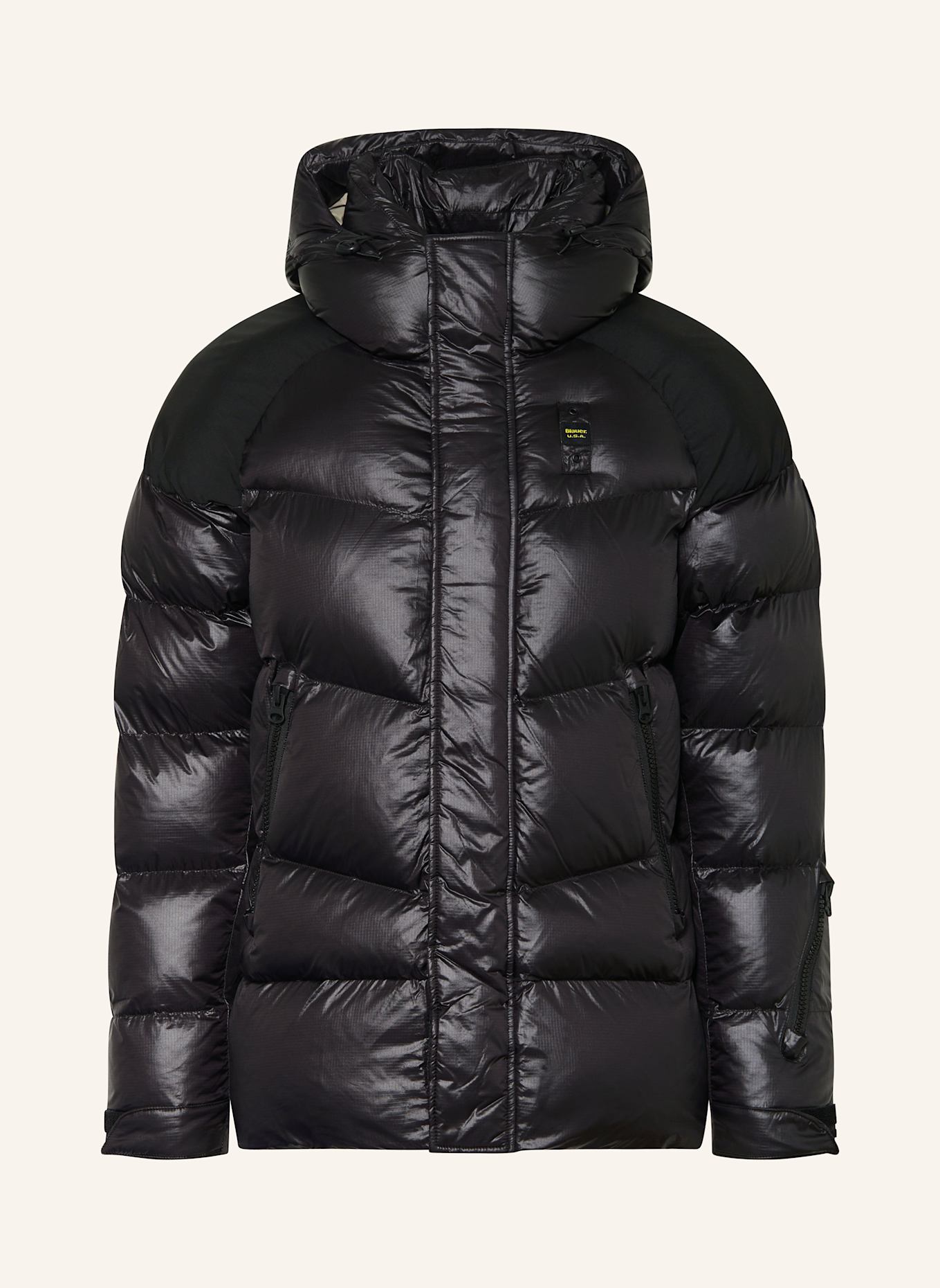 Blauer Quilted jacket with DUPONT SORONA insulation in black