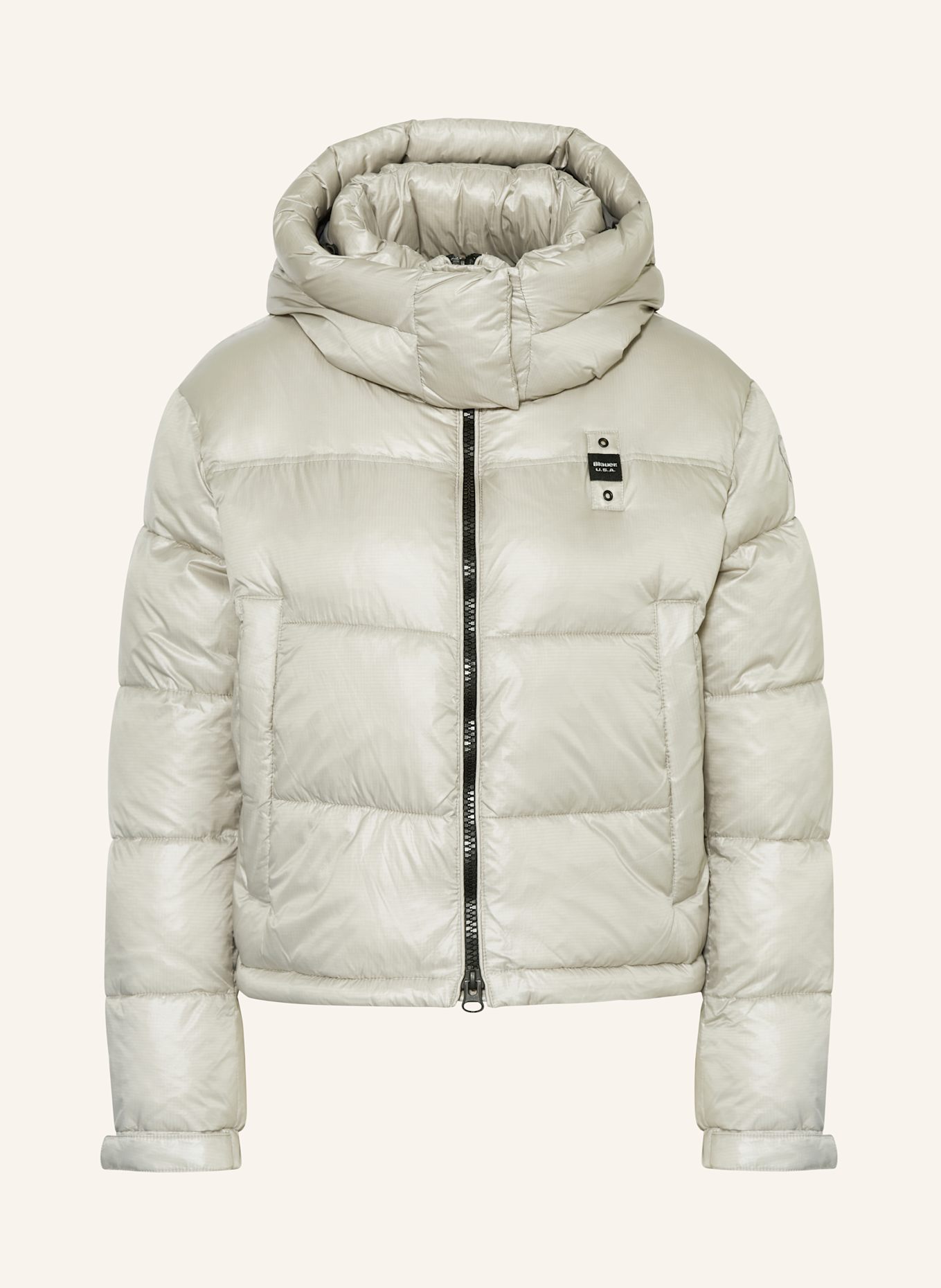Blauer Steppjacke GLORIA mit DUPONT™ SORONA®-Isolierung: HELLGRAU (Bild 1)