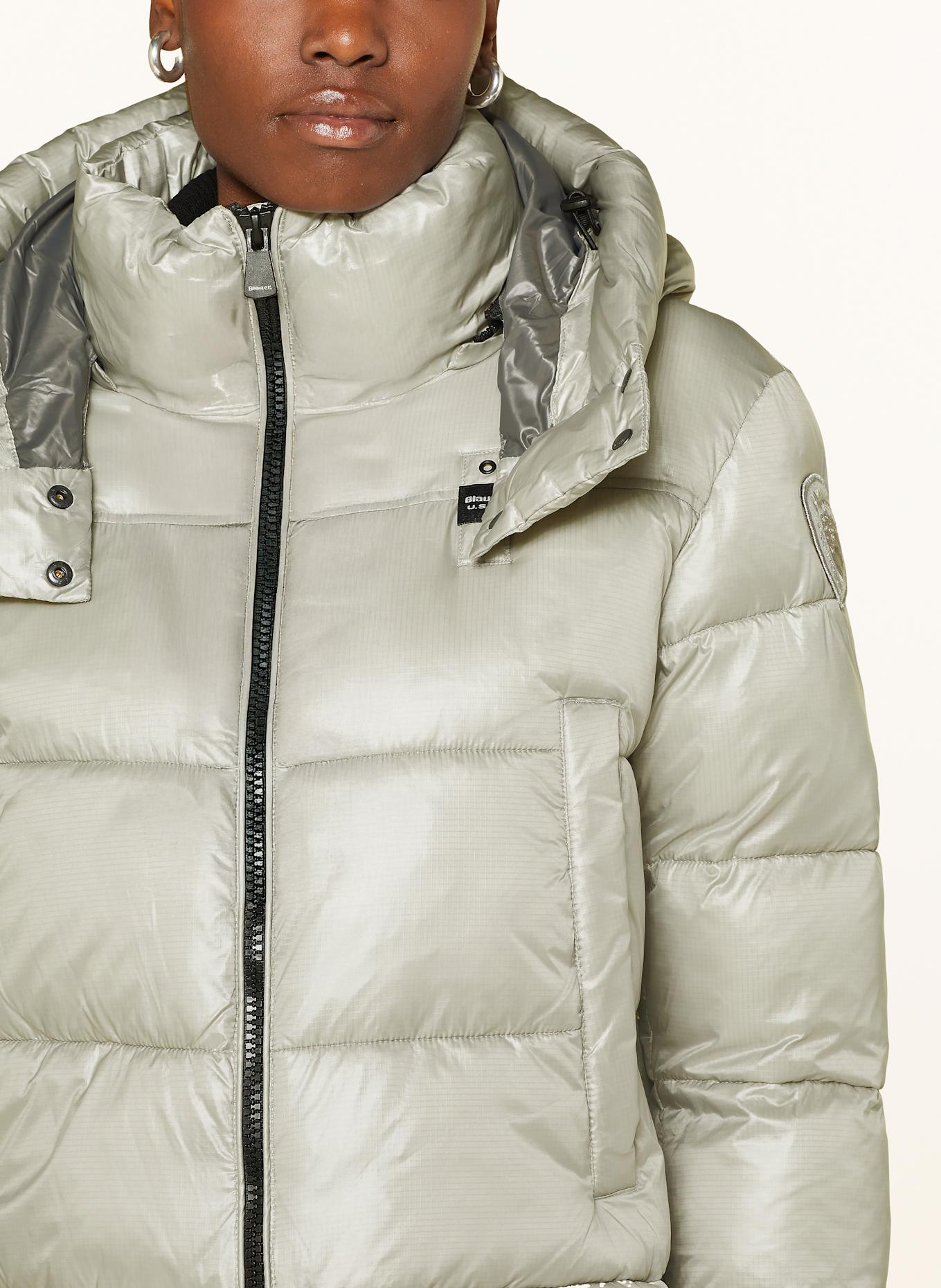 Blauer Steppjacke GLORIA mit DUPONT™ SORONA®-Isolierung: HELLGRAU (Bild 5)