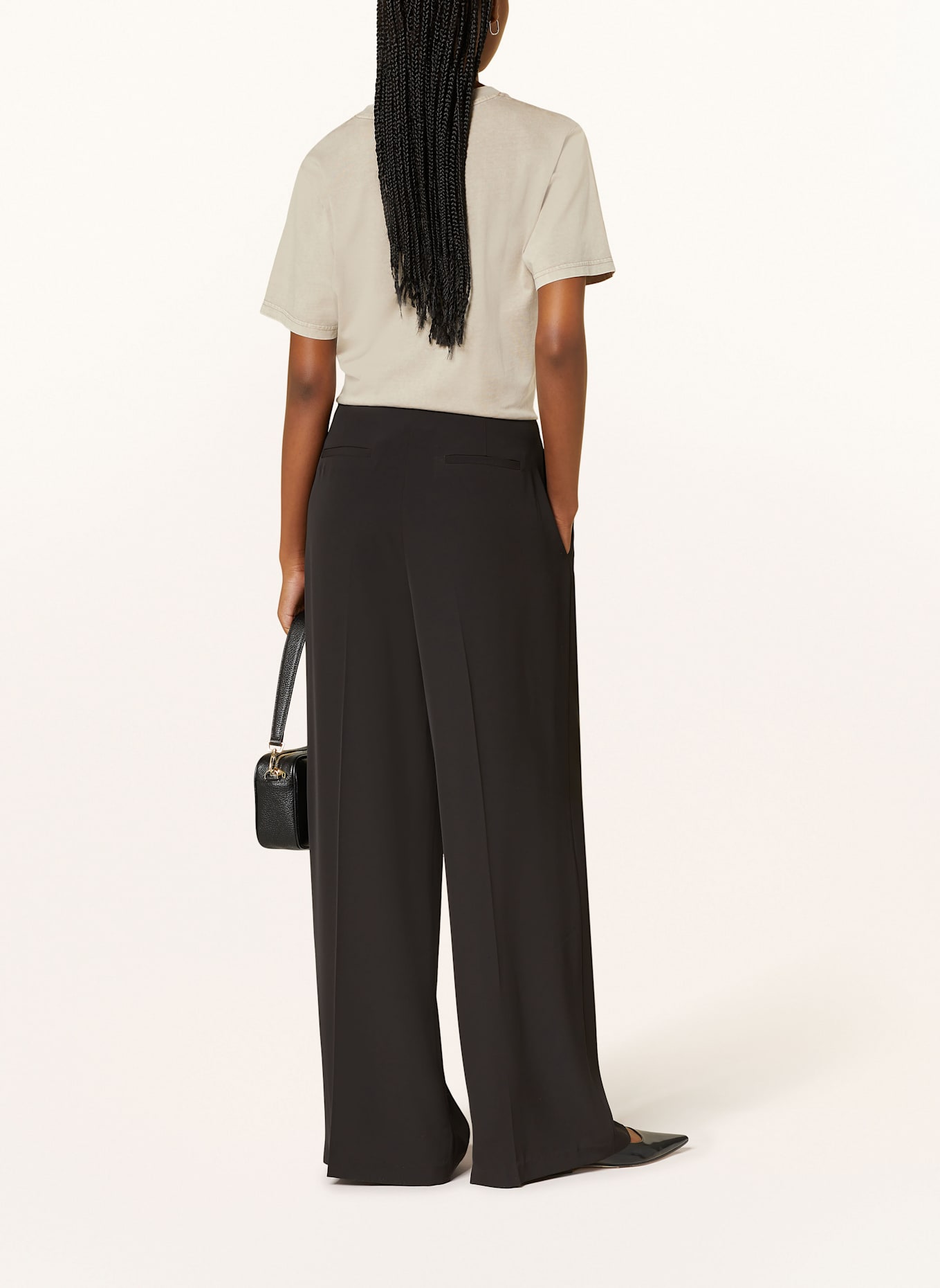 ICHI T-shirt IHNARINI: BEŻOWY