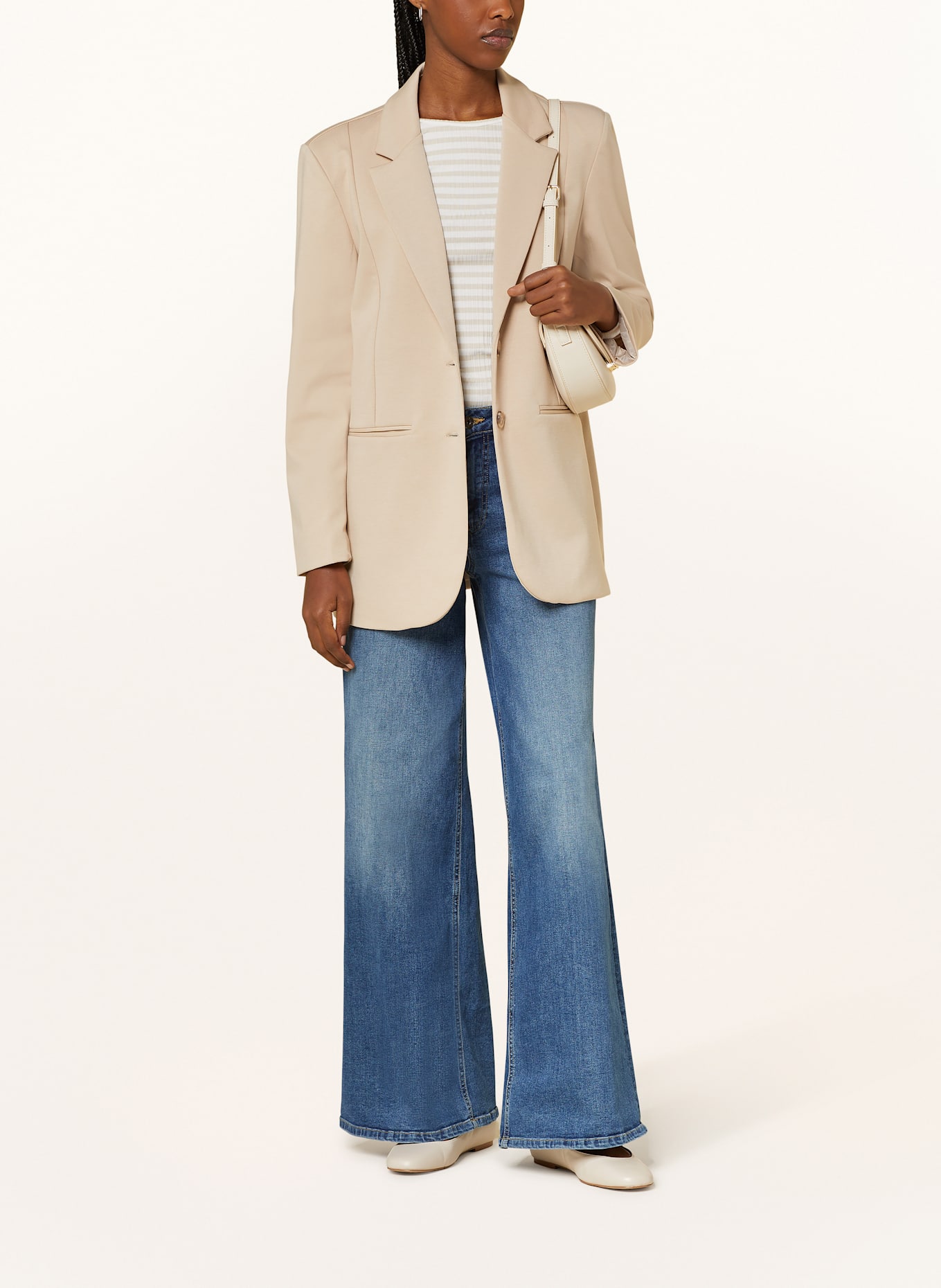 ICHI Jerseyblazer IHSIMONSE: BEIGE