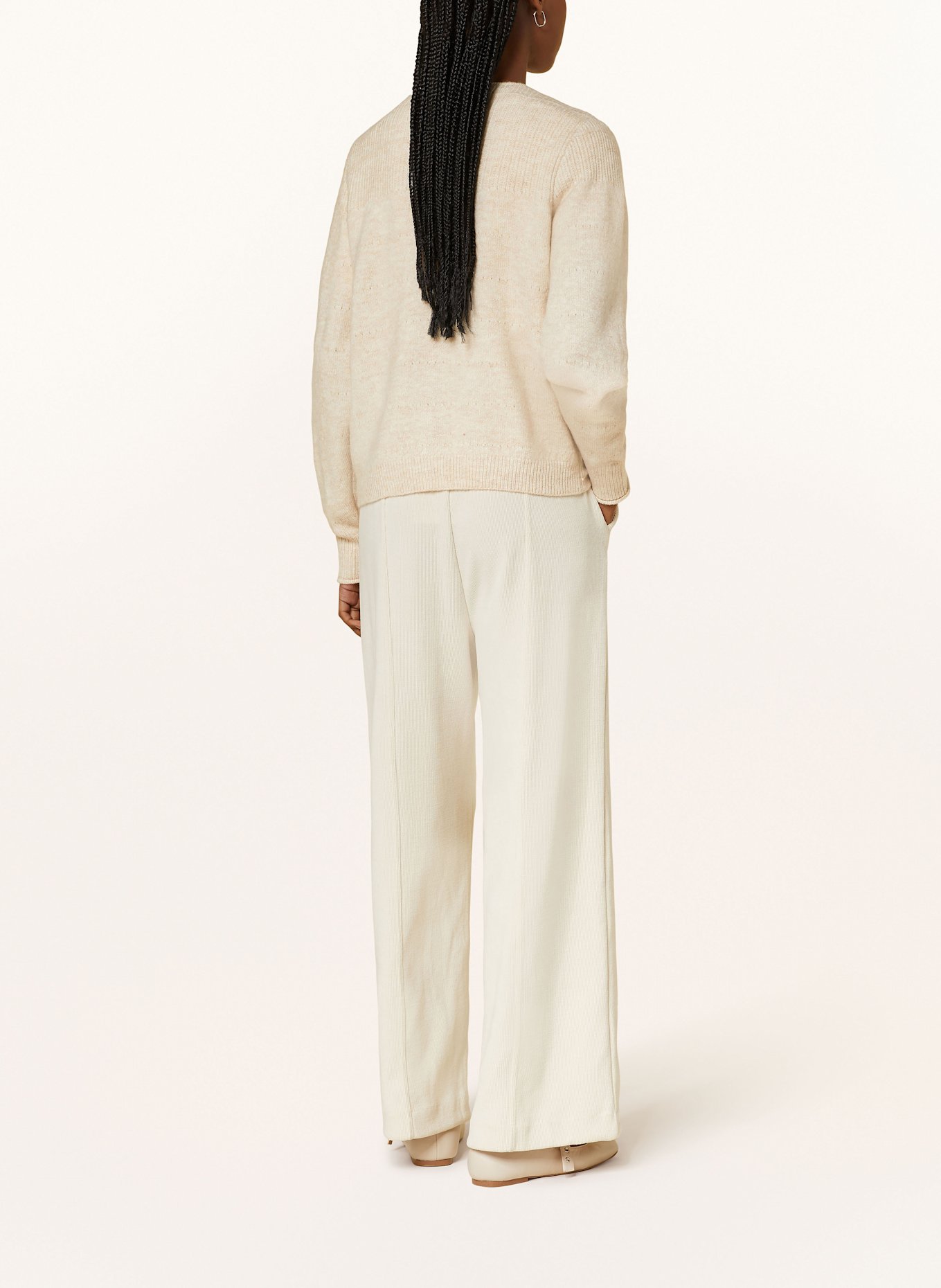 ICHI Strickjacke IHBANISE: BEIGE