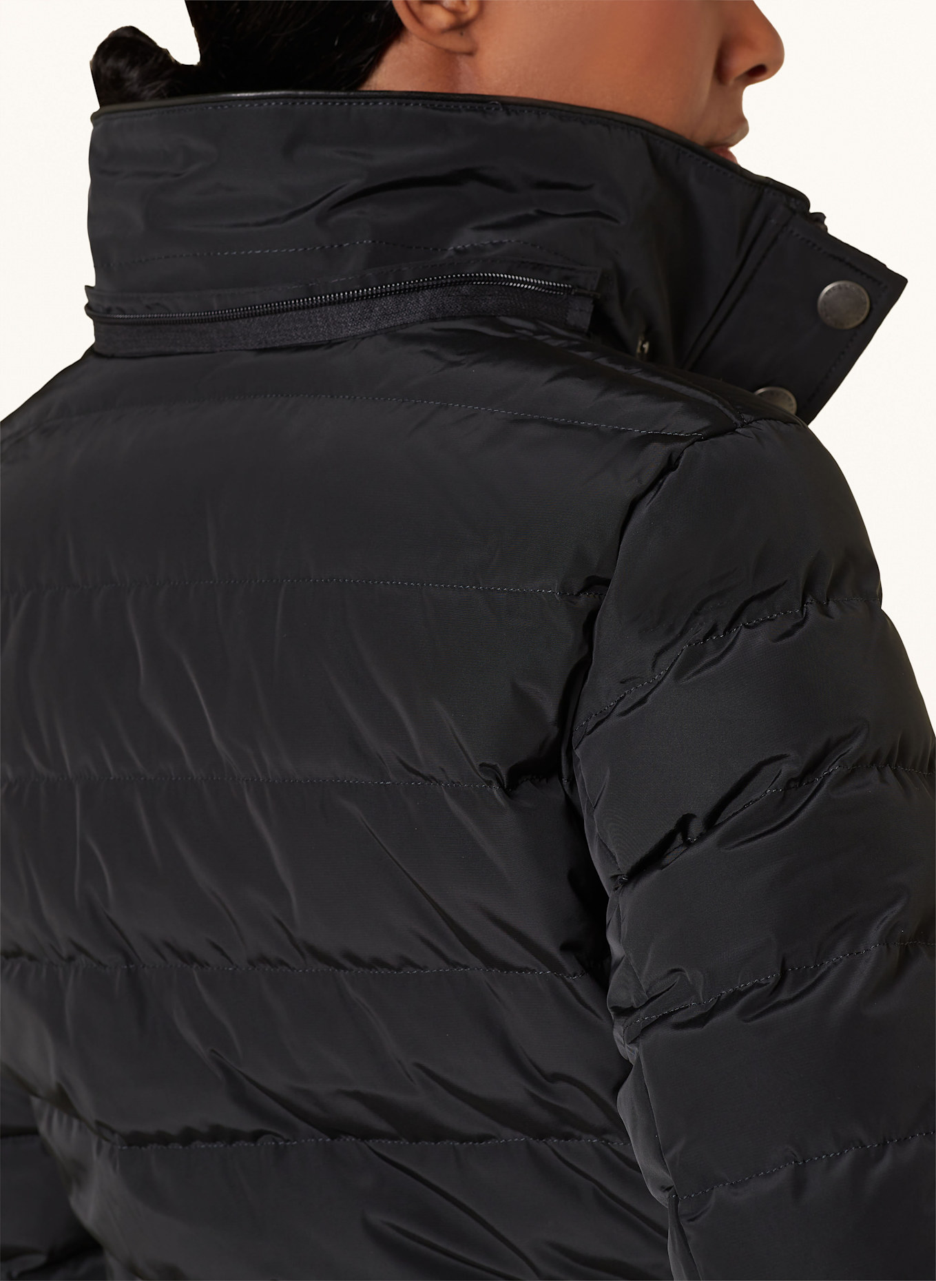 WELLENSTEYN Steppjacke SANTORIN SANT mit DUPONT™ SORONA®-Isolierung und abnehmbarem Kunstfell: DUNKELBLAU