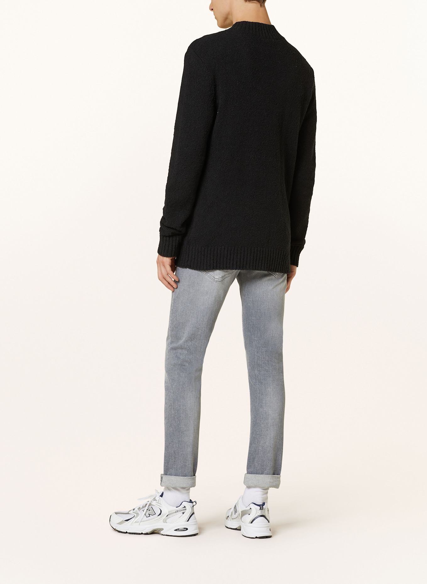 Dondup Džíny RITCHIE Skinny Fit, Barva: 900 Light Grey (Obrázek 3)