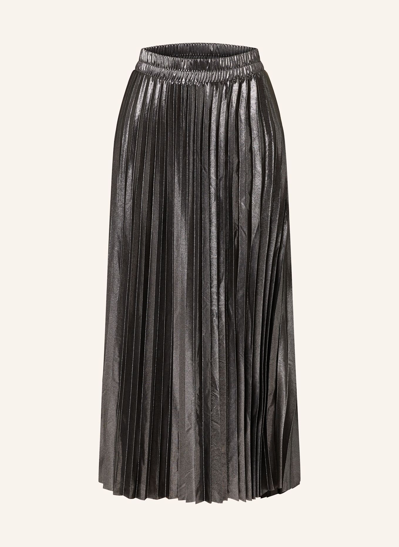 Metallic pleated skirt 30 discount