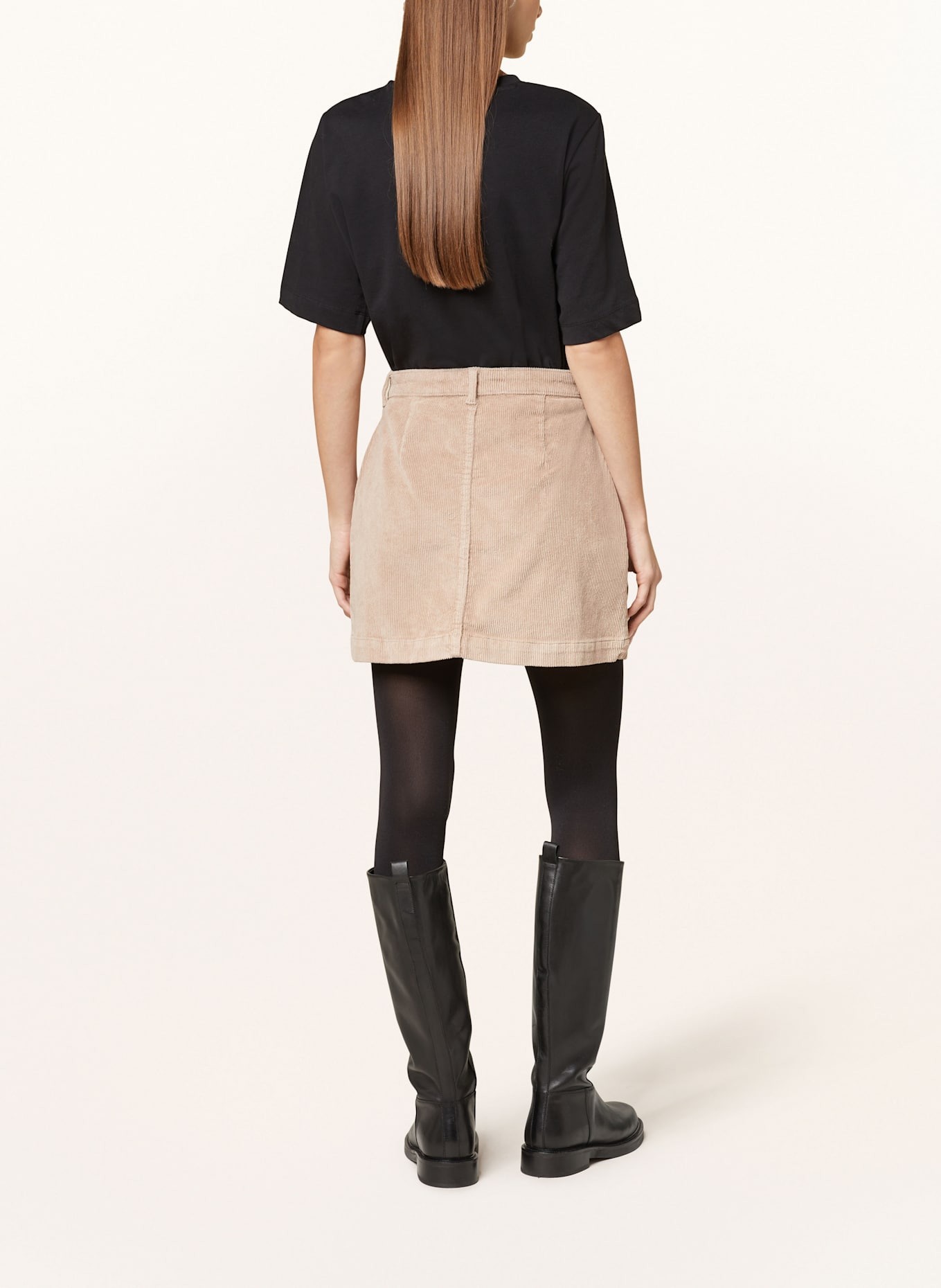 ONLY Corduroy skirt: BEIGE