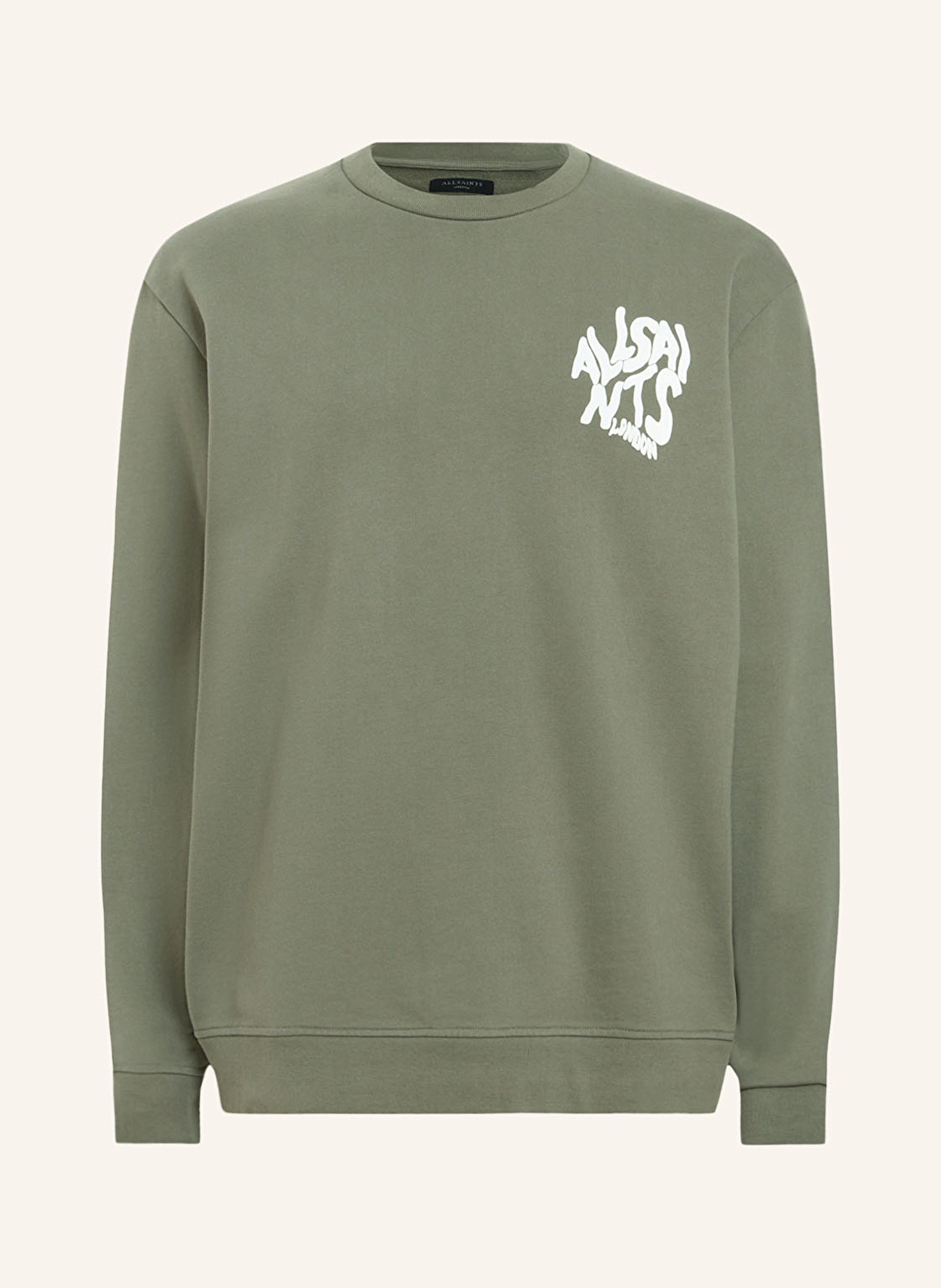 ALLSAINTS Bluza nierozpinana ORLANDO, Kolor: KHAKI (Obrazek 1)