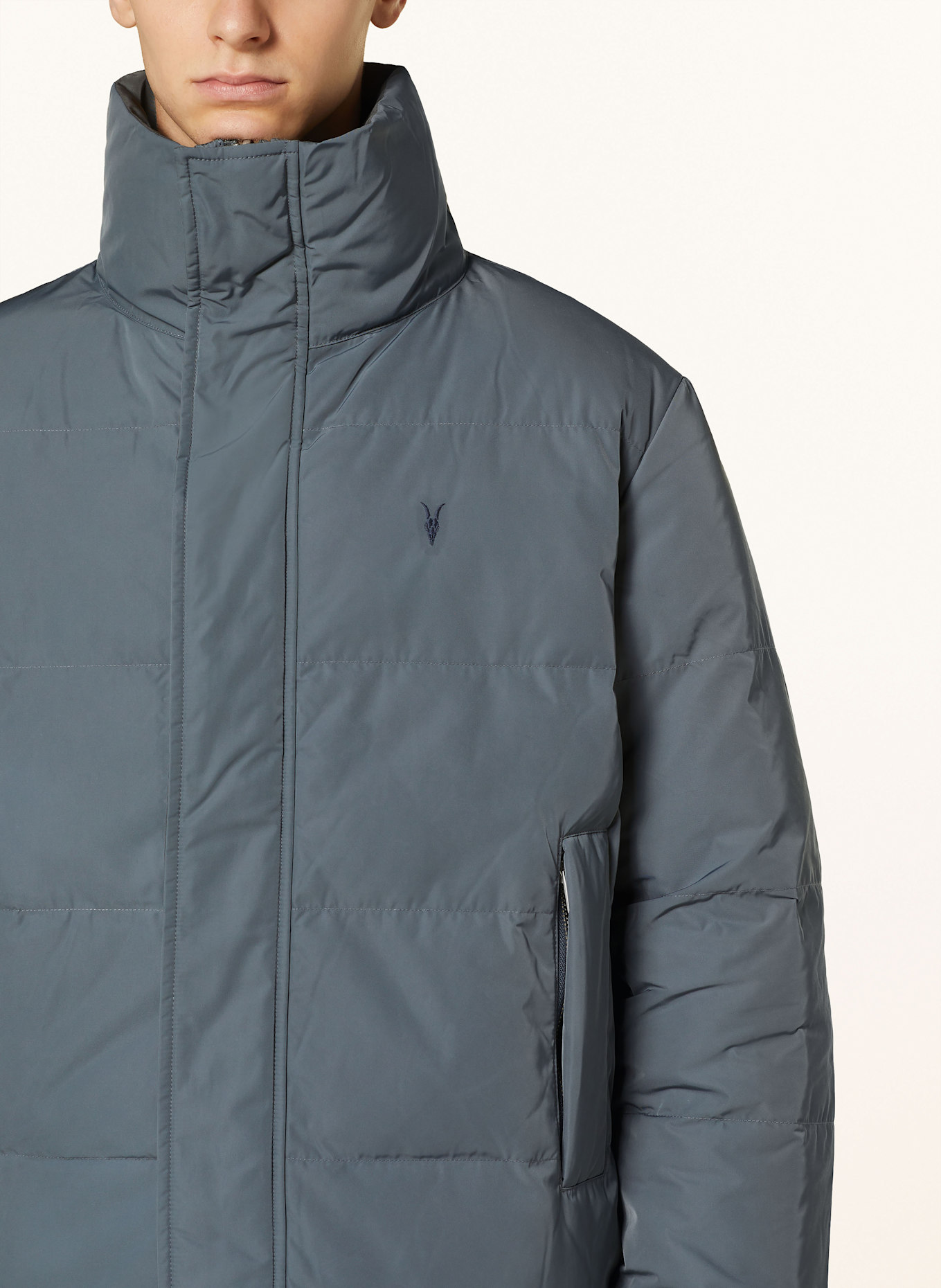 All saints padded jacket cheap