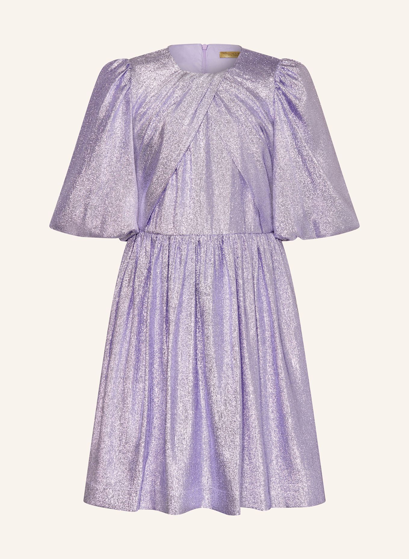 STELLA McCARTNEY KIDS Kleid mit Glitzergarn: HELLLILA