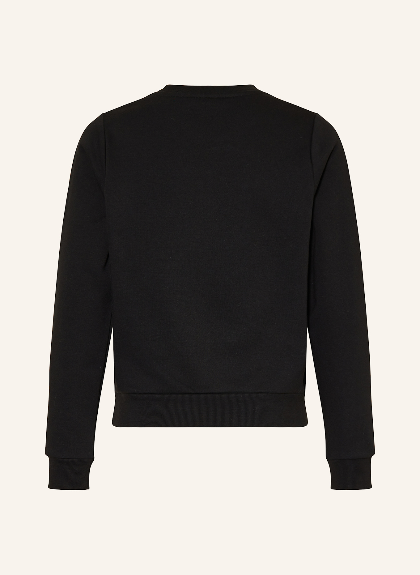 name it Sweatshirt mit Schmucksteinen: SCHWARZ
