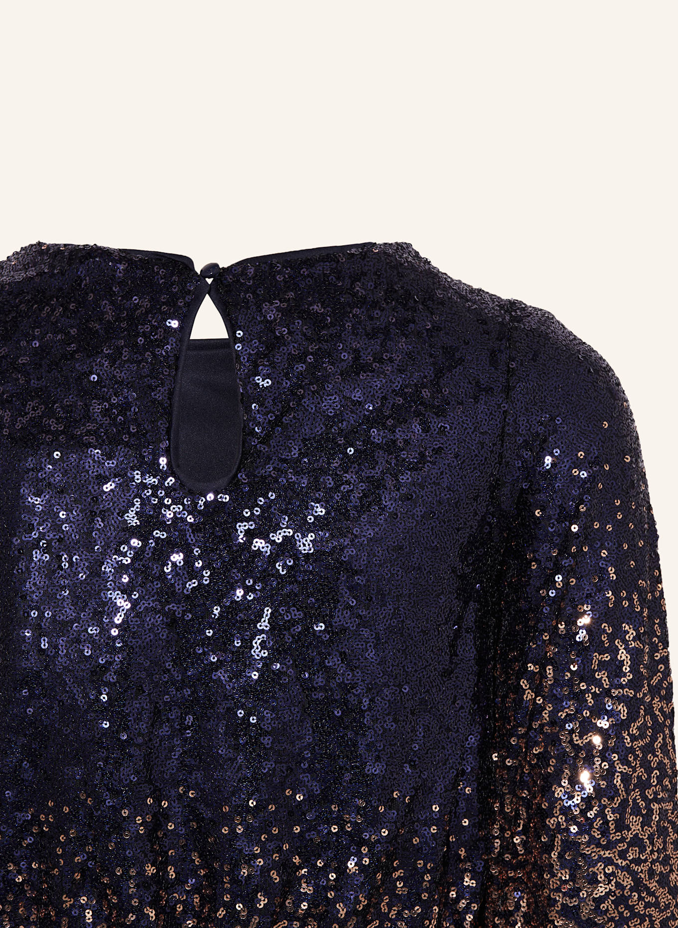 name it Šaty s flitry: TMAVĚ MODRÁ / RŮŽOVÁ