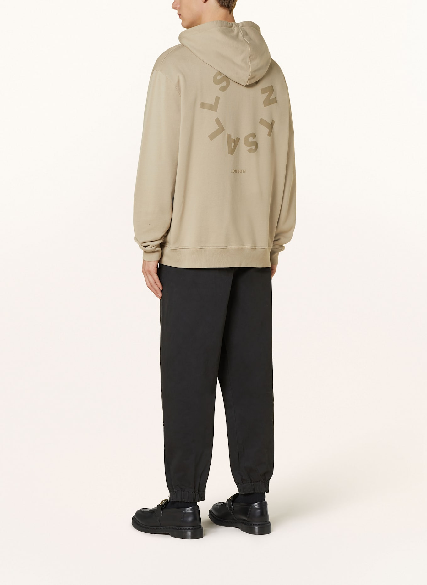 ALLSAINTS Pants in jogger style extra slim fit in black