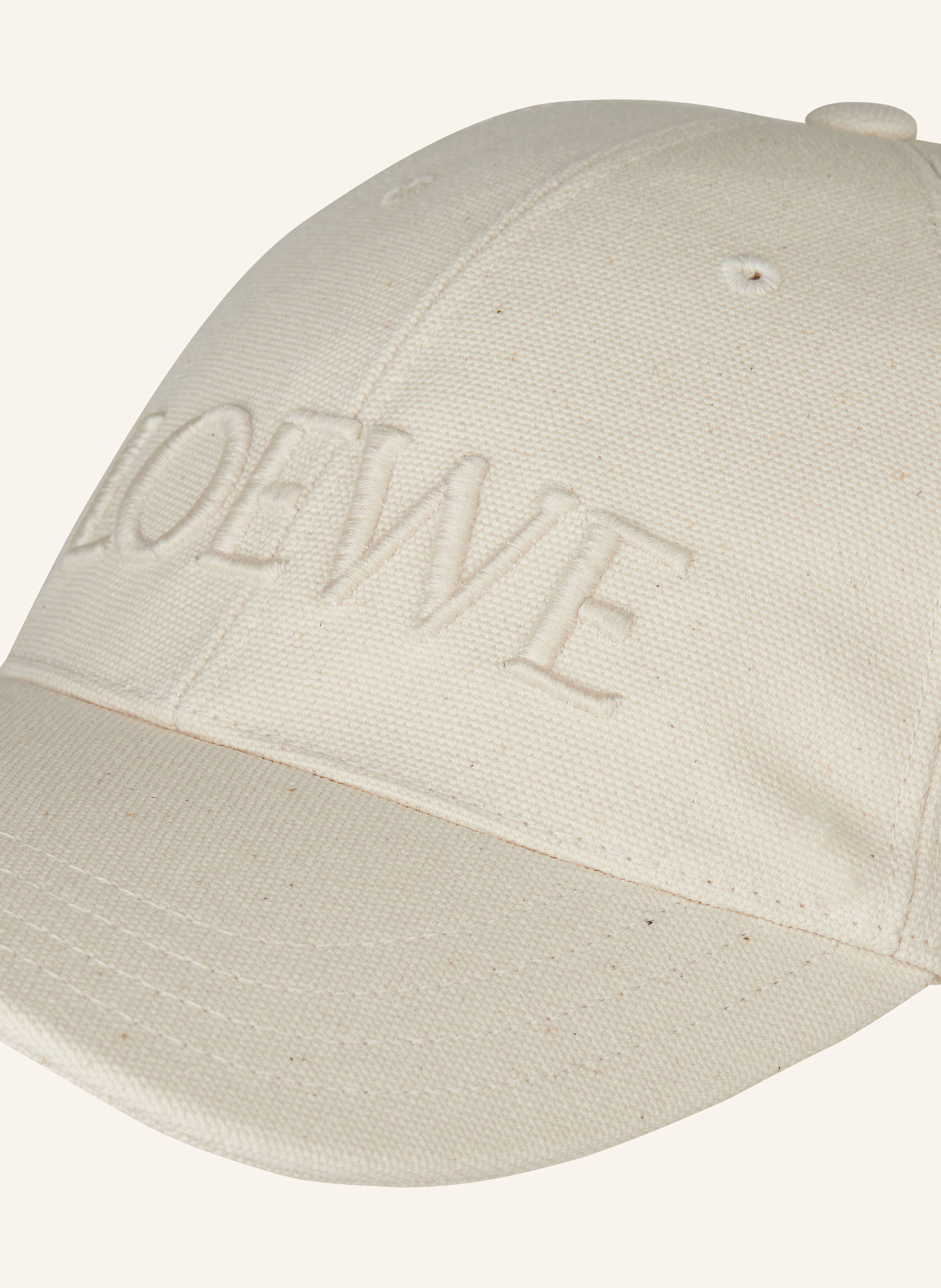LOEWE Cap: ECRU