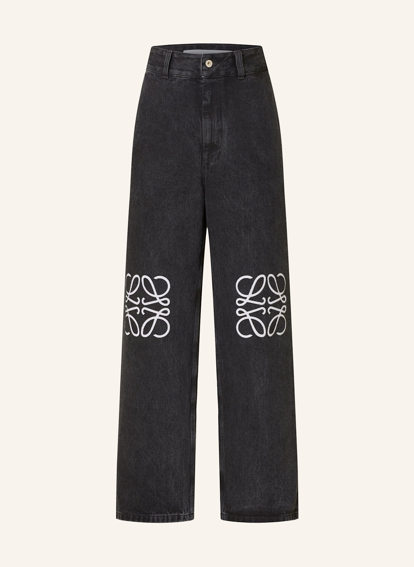 LOEWE Jeans ANAGRAM: 1100 BLACK
