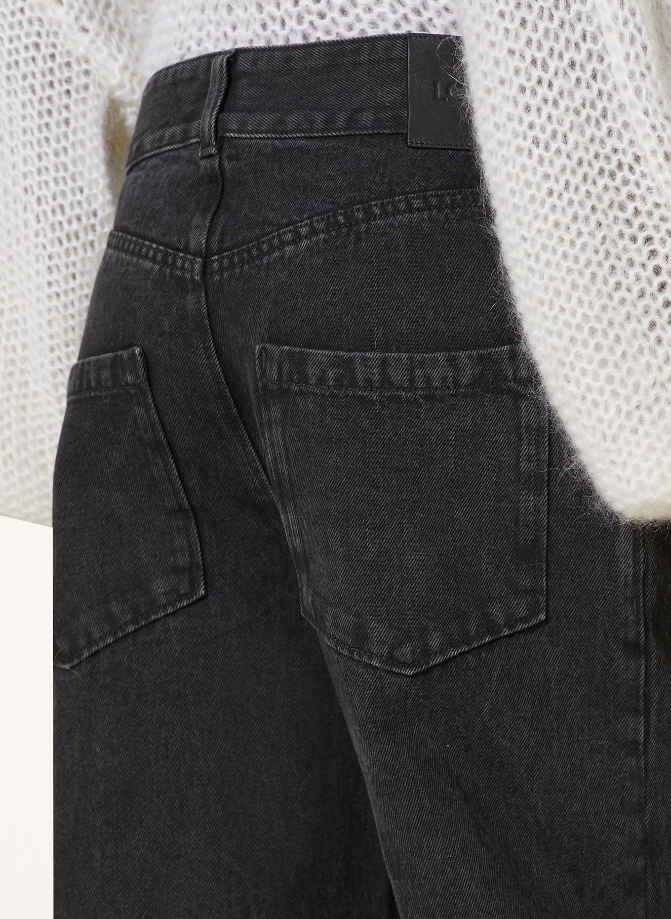 LOEWE Jeans ANAGRAM: 1100 BLACK