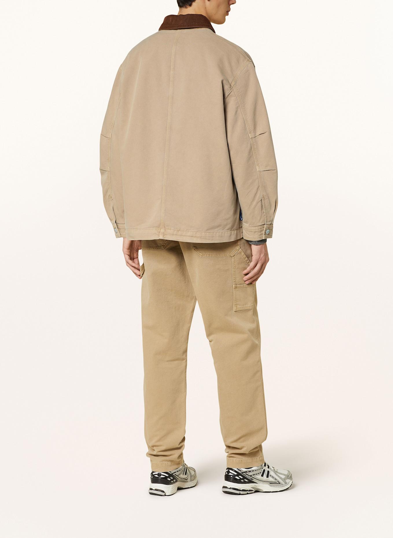 HUGO BLUE Jeans-Overjacket BRAMS, Farbe: BEIGE/ BRAUN (Bild 3)