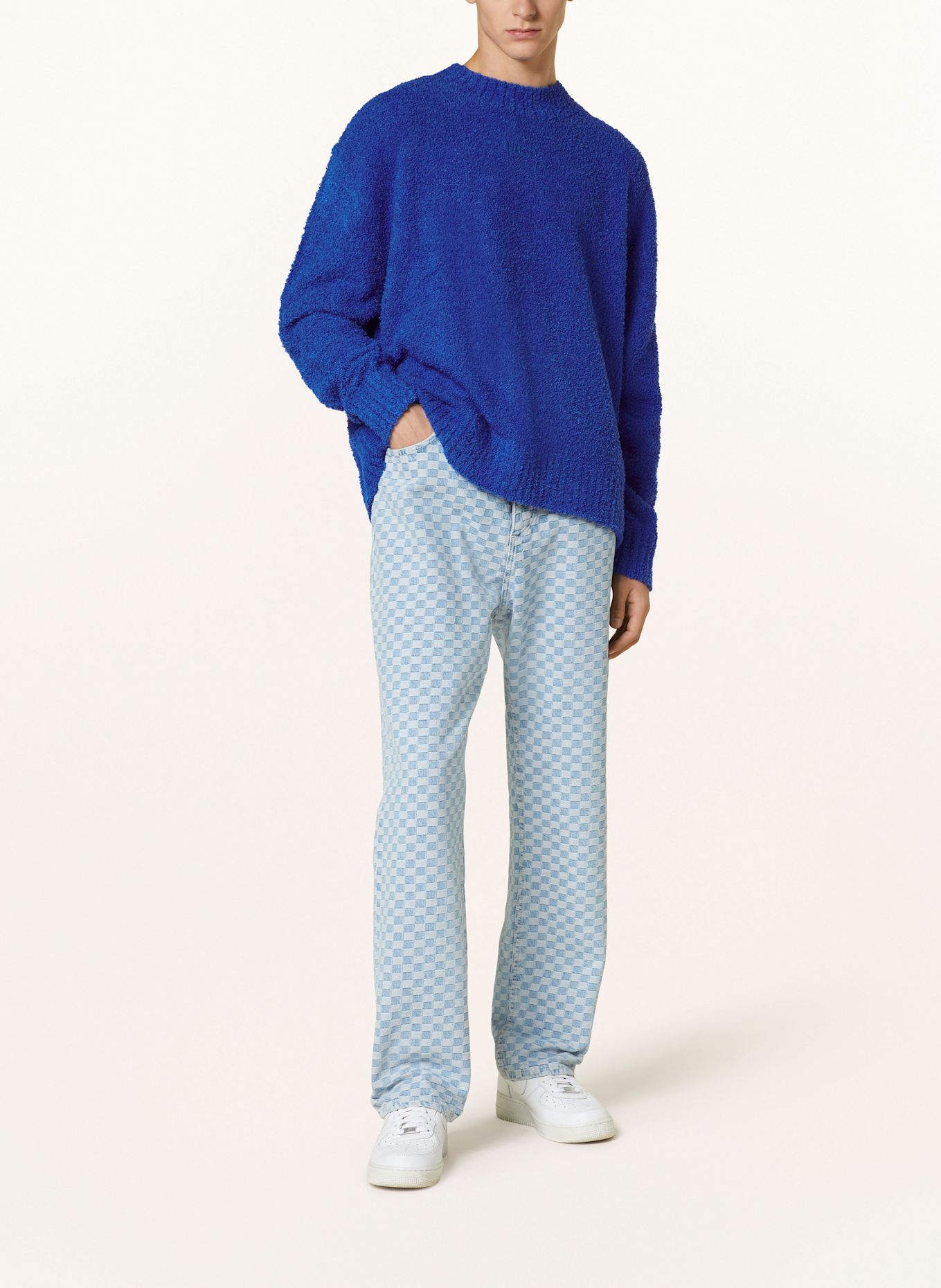 HUGO BLUE Pullover SANOU, Farbe: BLAU (Bild 2)