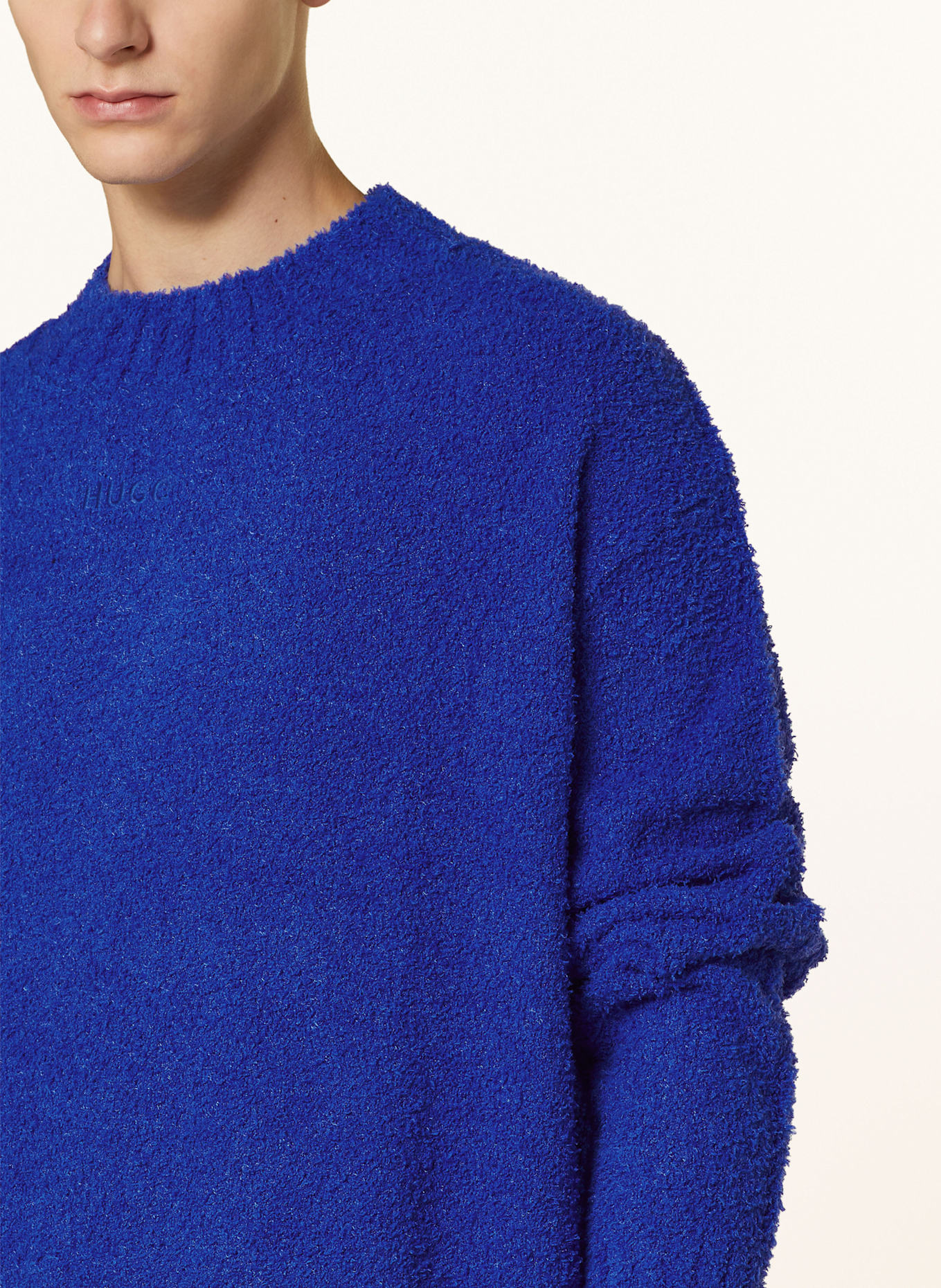 HUGO BLUE Pullover SANOU, Farbe: BLAU (Bild 4)