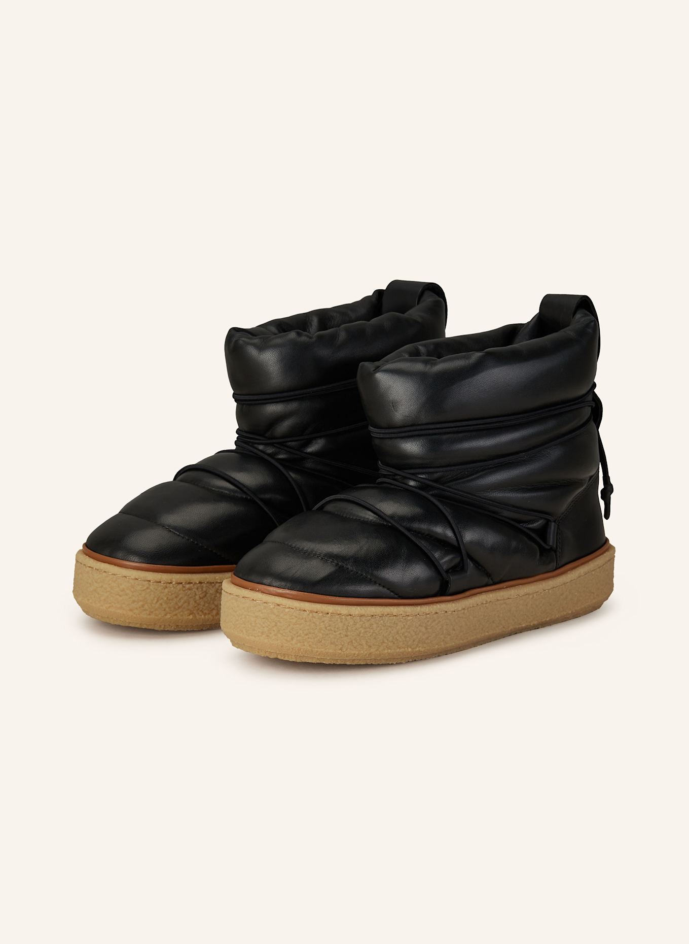 ISABEL MARANT Lace up boots HETA in black