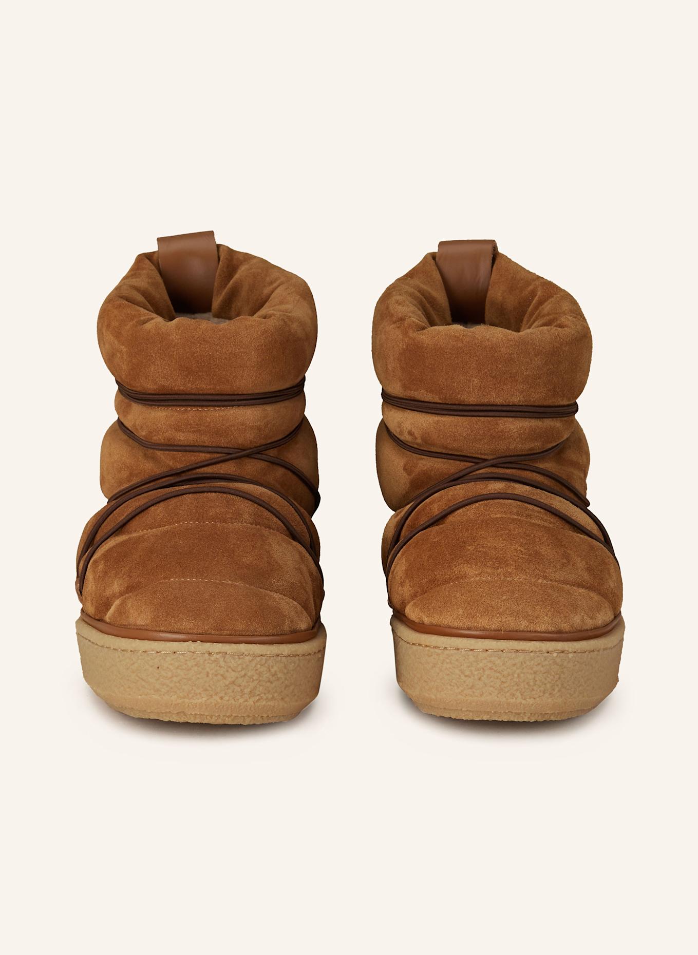 ISABEL MARANT Schnürboots HETA: COGNAC