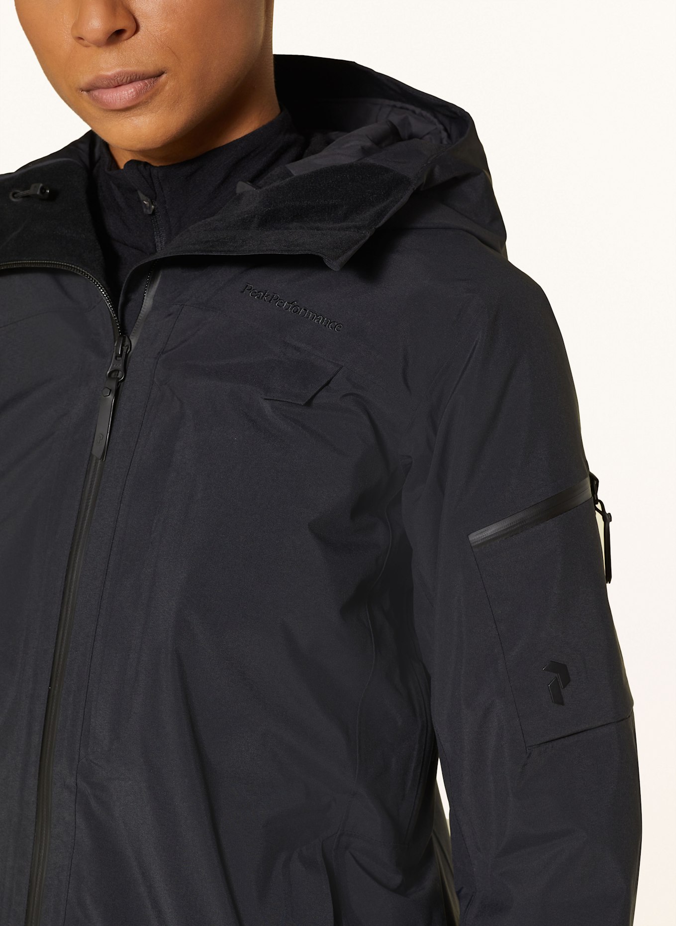 Peak Performance Skijacke ALPINE GTX 2L: SCHWARZ