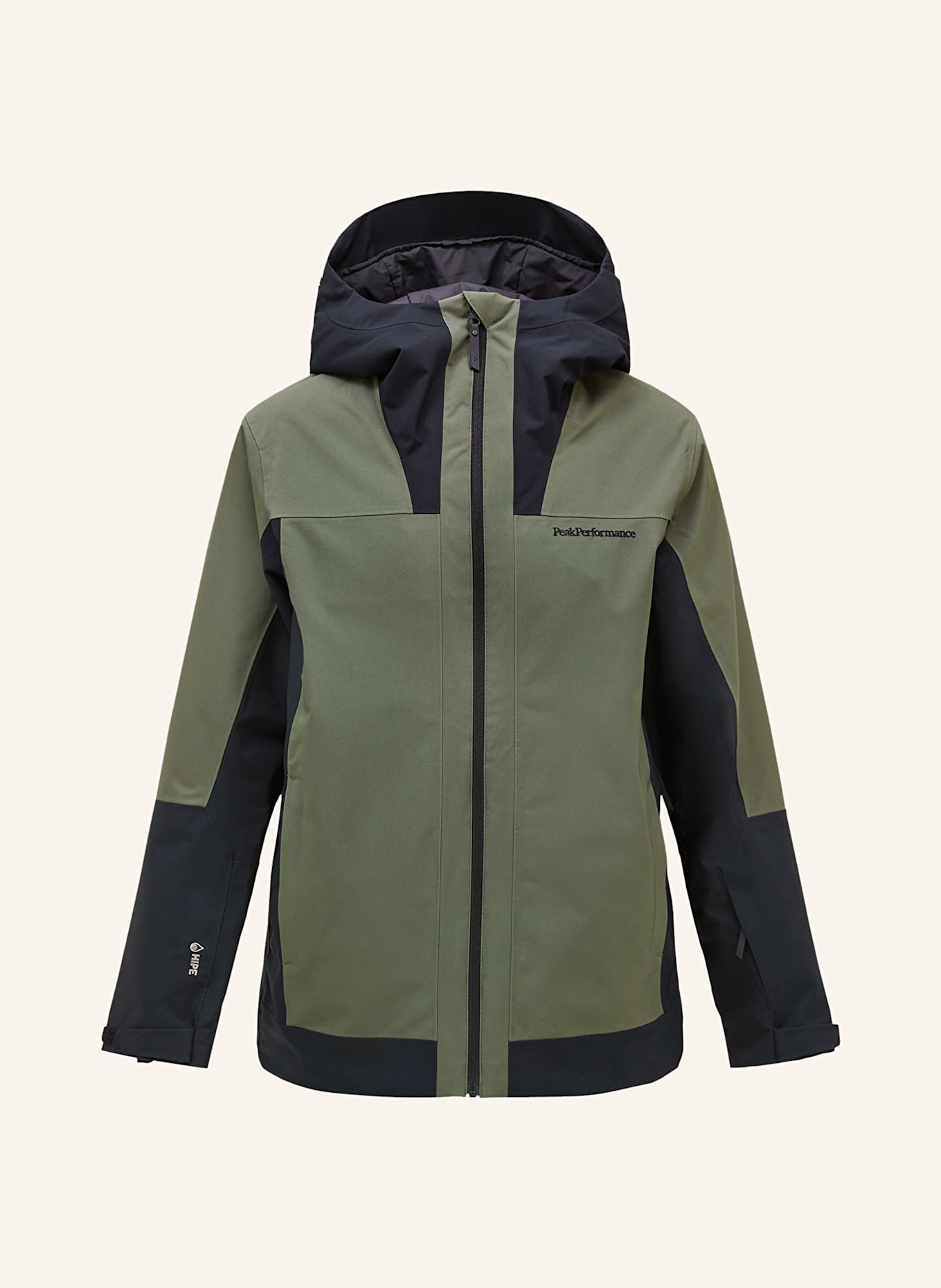 Peak Performance RIDER TECH INSULATED ski jacket in olive dark blue
