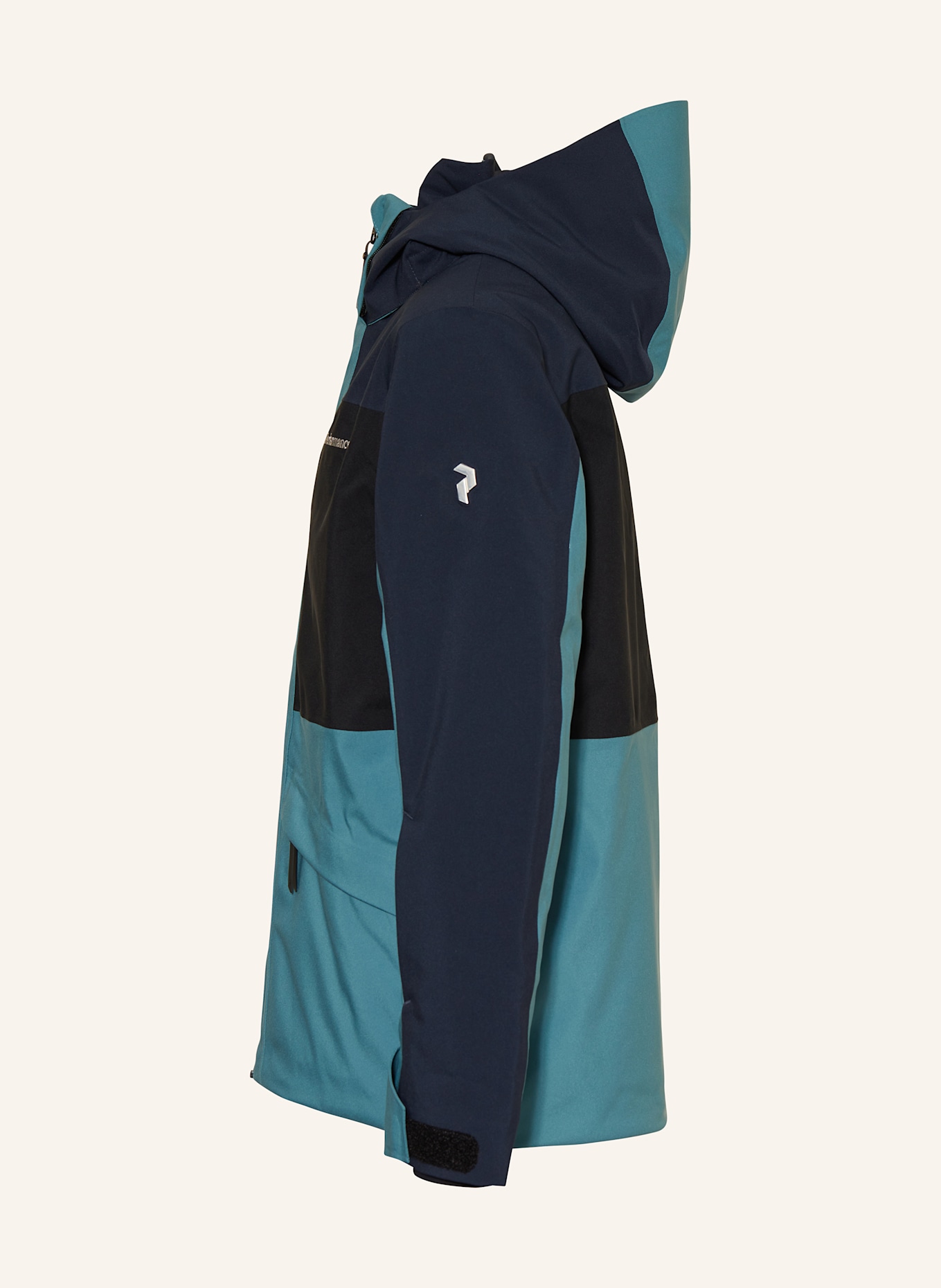 Peak Performance Skijacke GRAVITY INSULATET: PETROL/ DUNKELBLAU/ SCHWARZ
