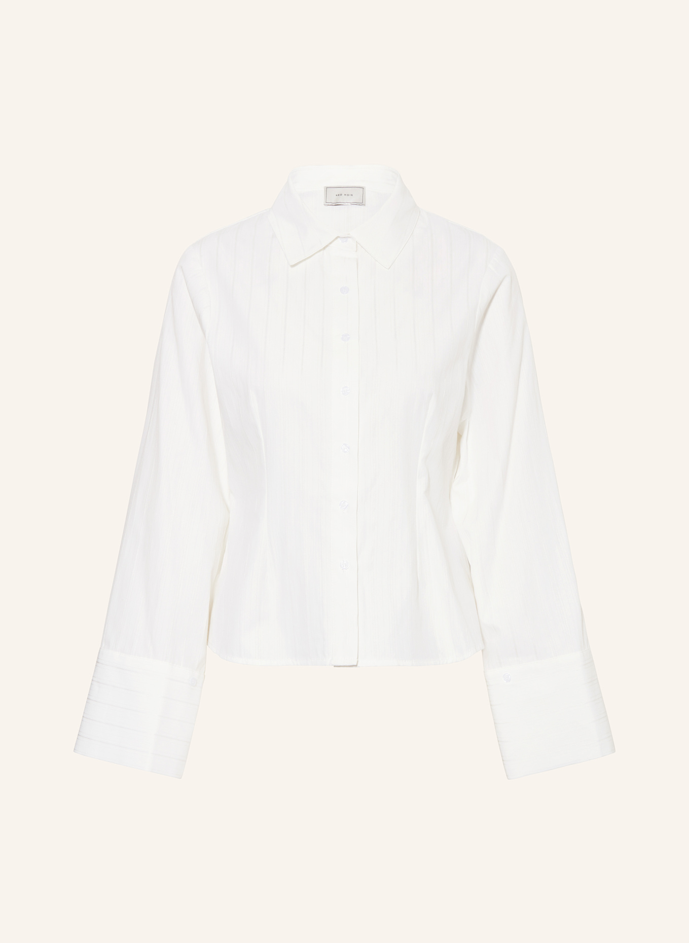 NEO NOIR Hemdbluse ROSA: WEISS