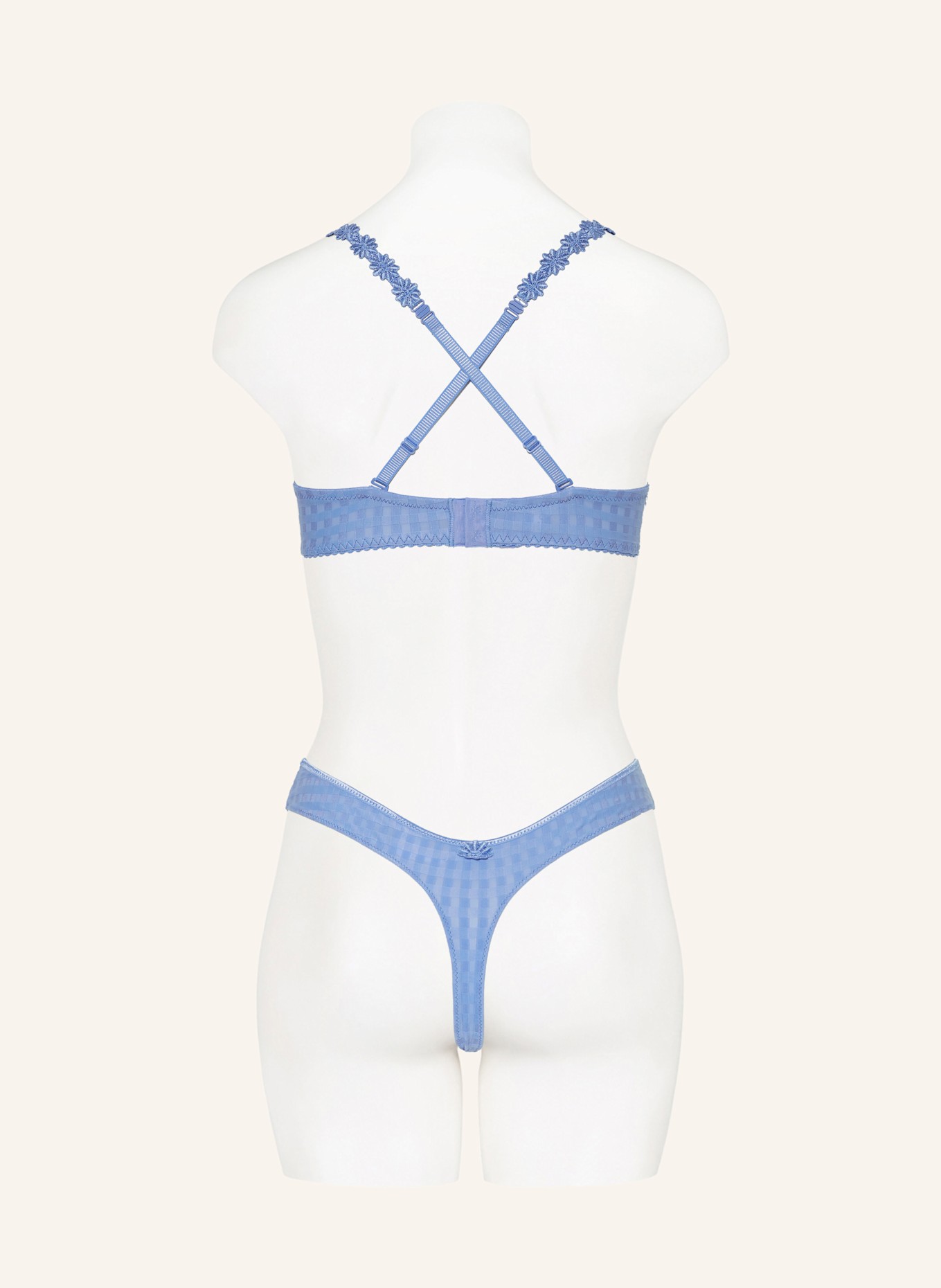 MARIE JO AVERO molded bra: LIGHT BLUE