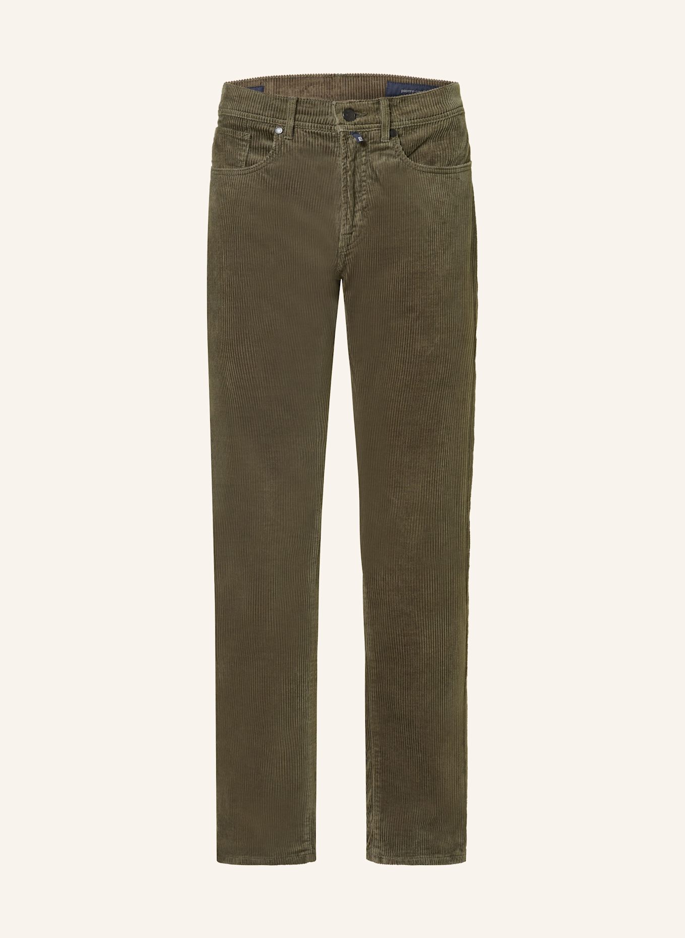 pierre cardin Spodnie sztruksowe LAVAL regular fit: 5212 beetle