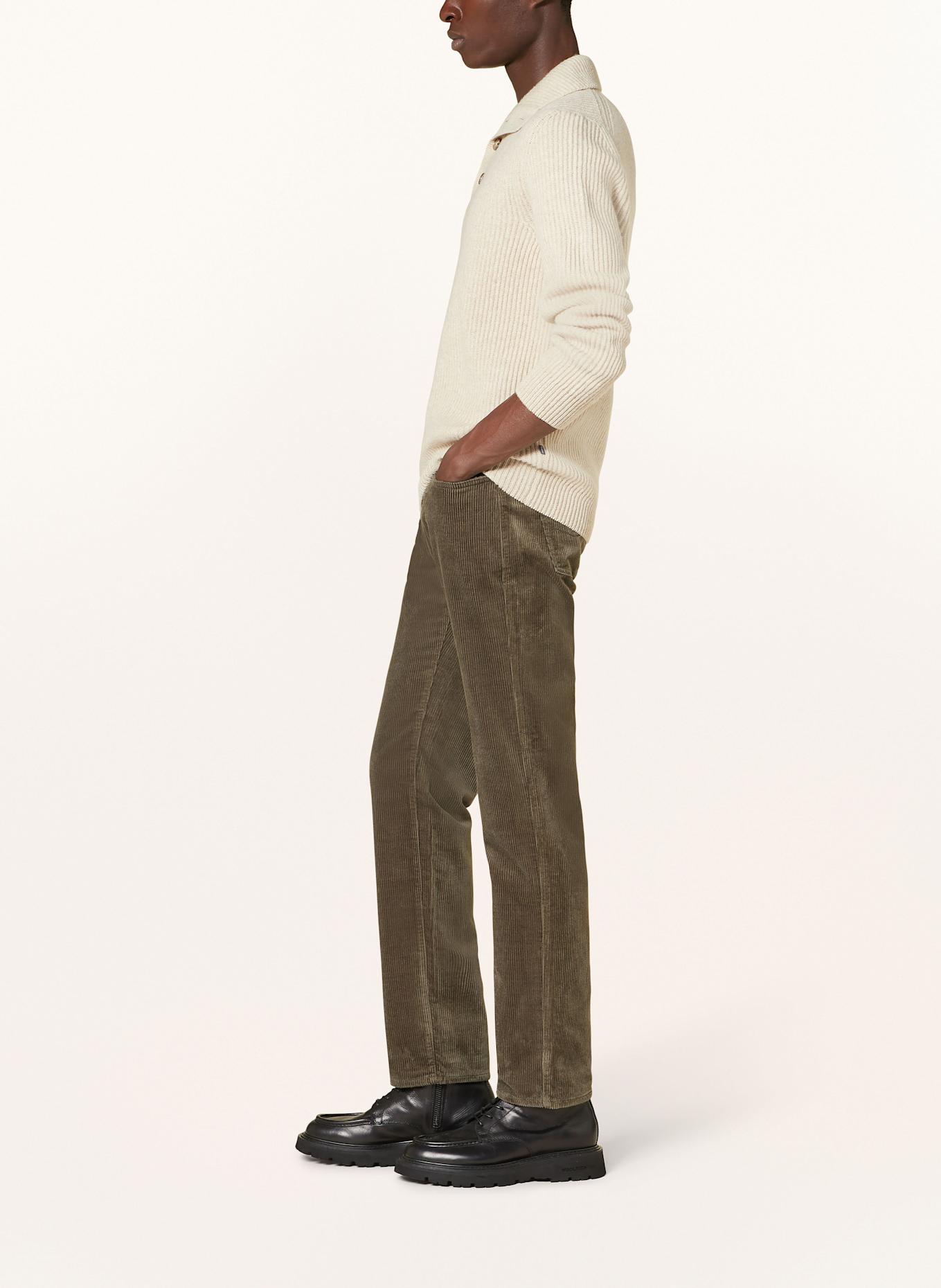 pierre cardin Spodnie sztruksowe LAVAL regular fit: 5212 beetle