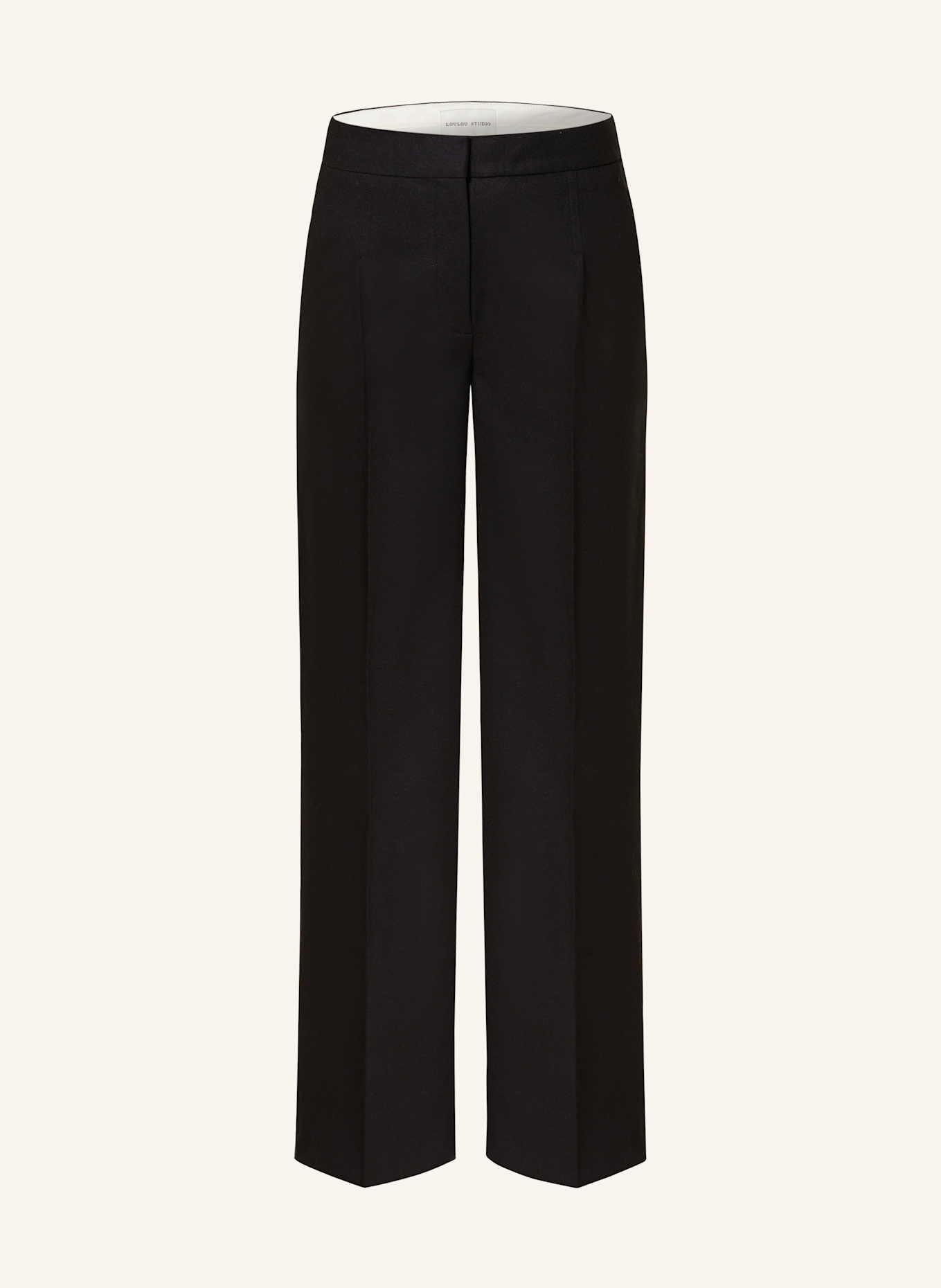 LOULOU DE SAISON Pantalon JUNO: BLACK BLACK