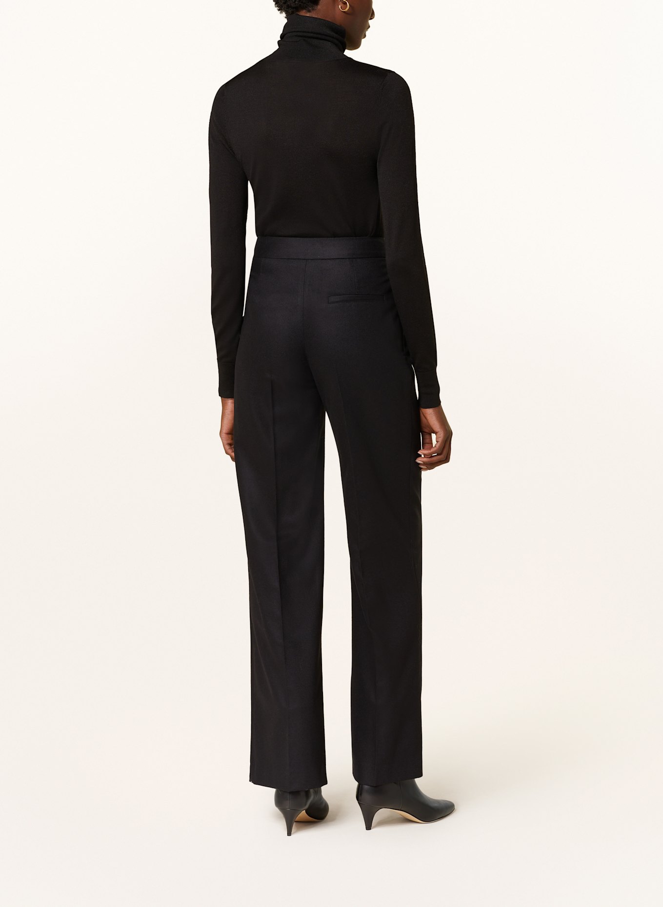 LOULOU DE SAISON Pantalon JUNO: BLACK BLACK