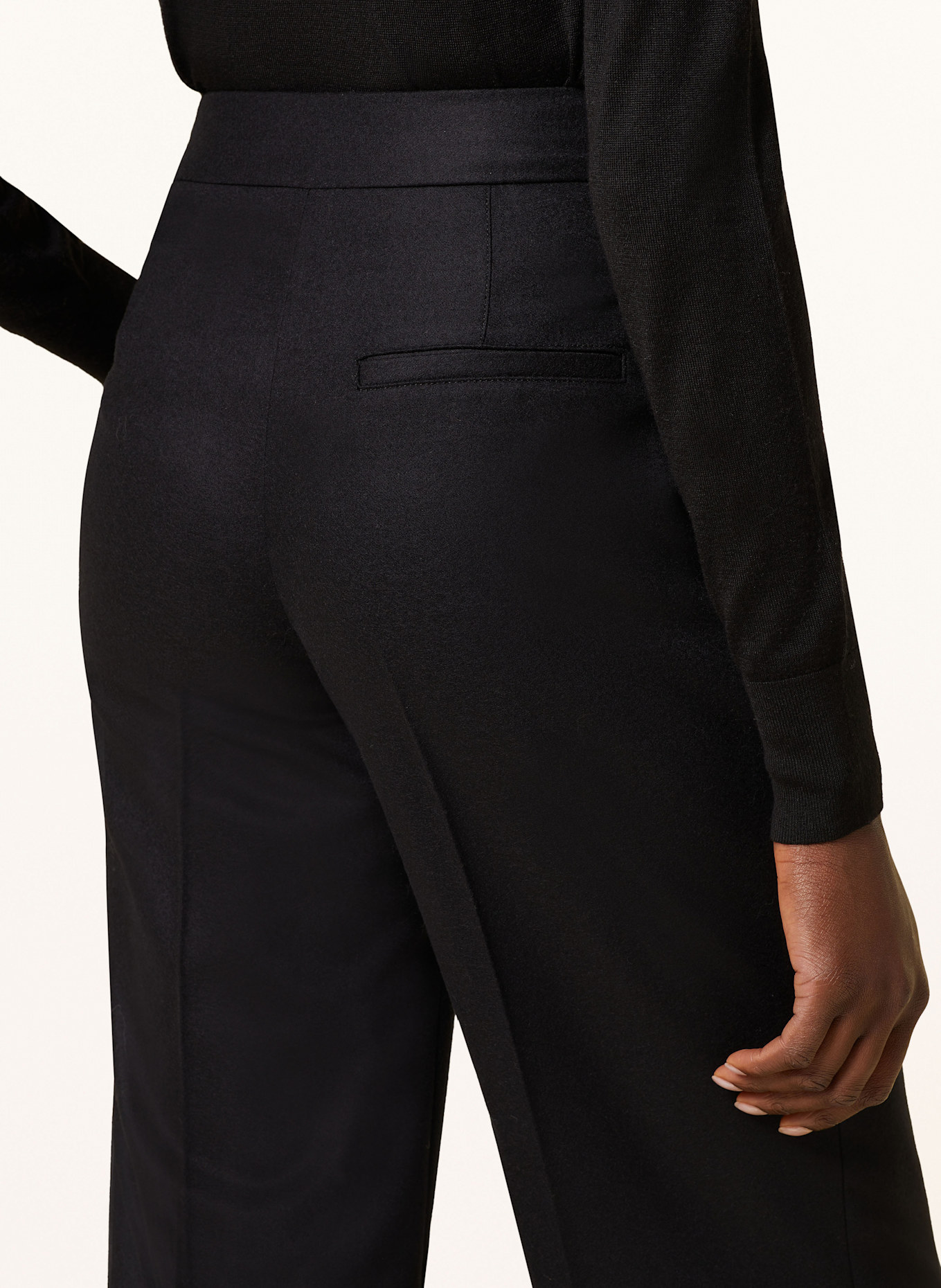 LOULOU DE SAISON Pantalon JUNO: BLACK BLACK