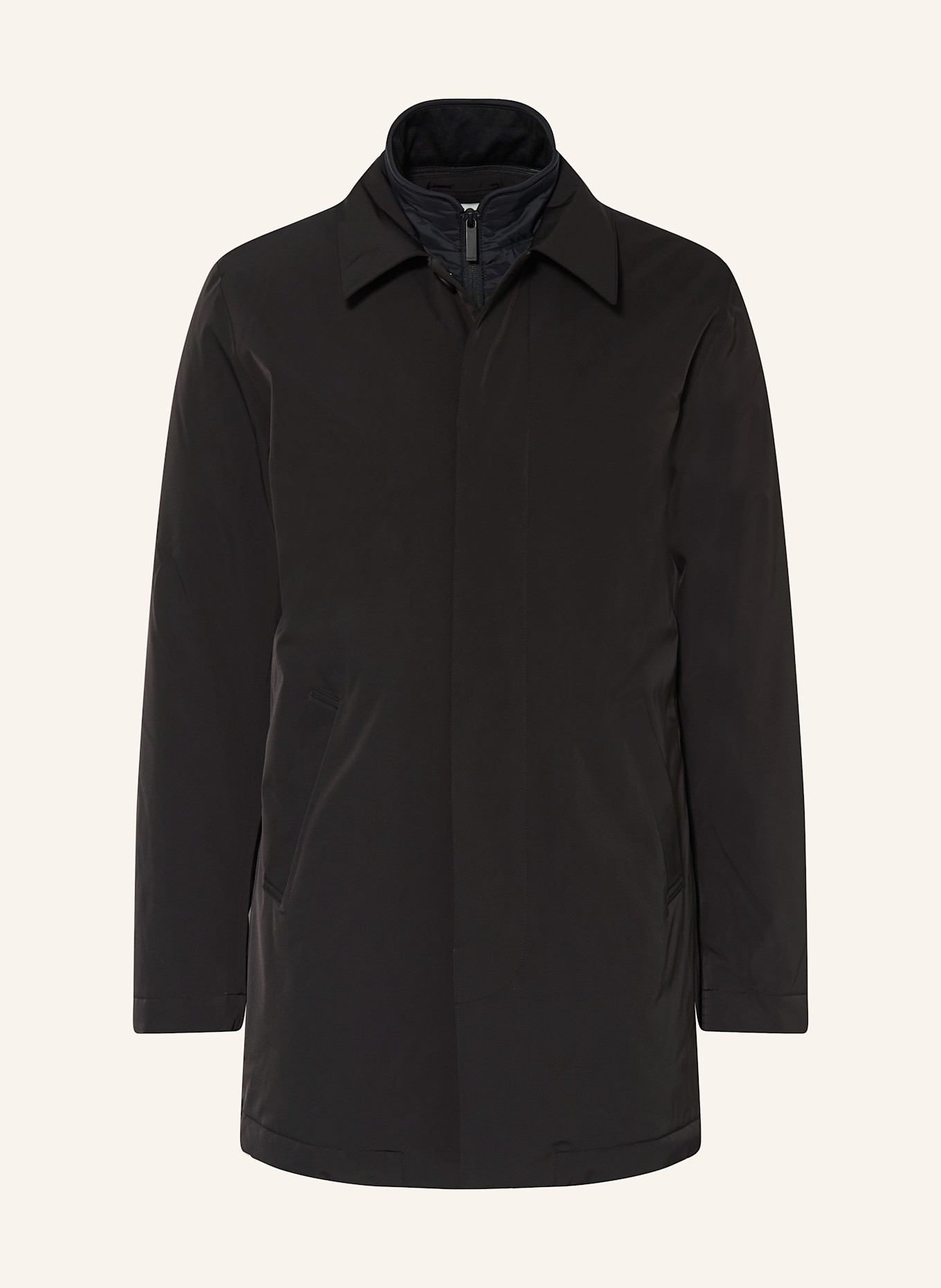 NN.07 Mantel BLAKE, Farbe: SCHWARZ (Bild 1)