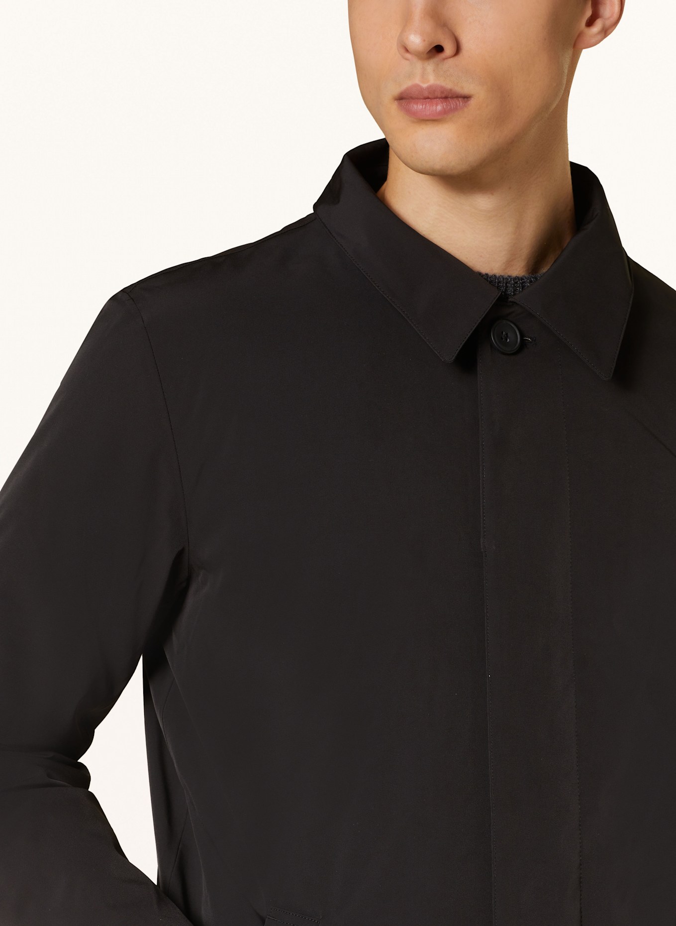 NN.07 Mantel BLAKE, Farbe: SCHWARZ (Bild 5)