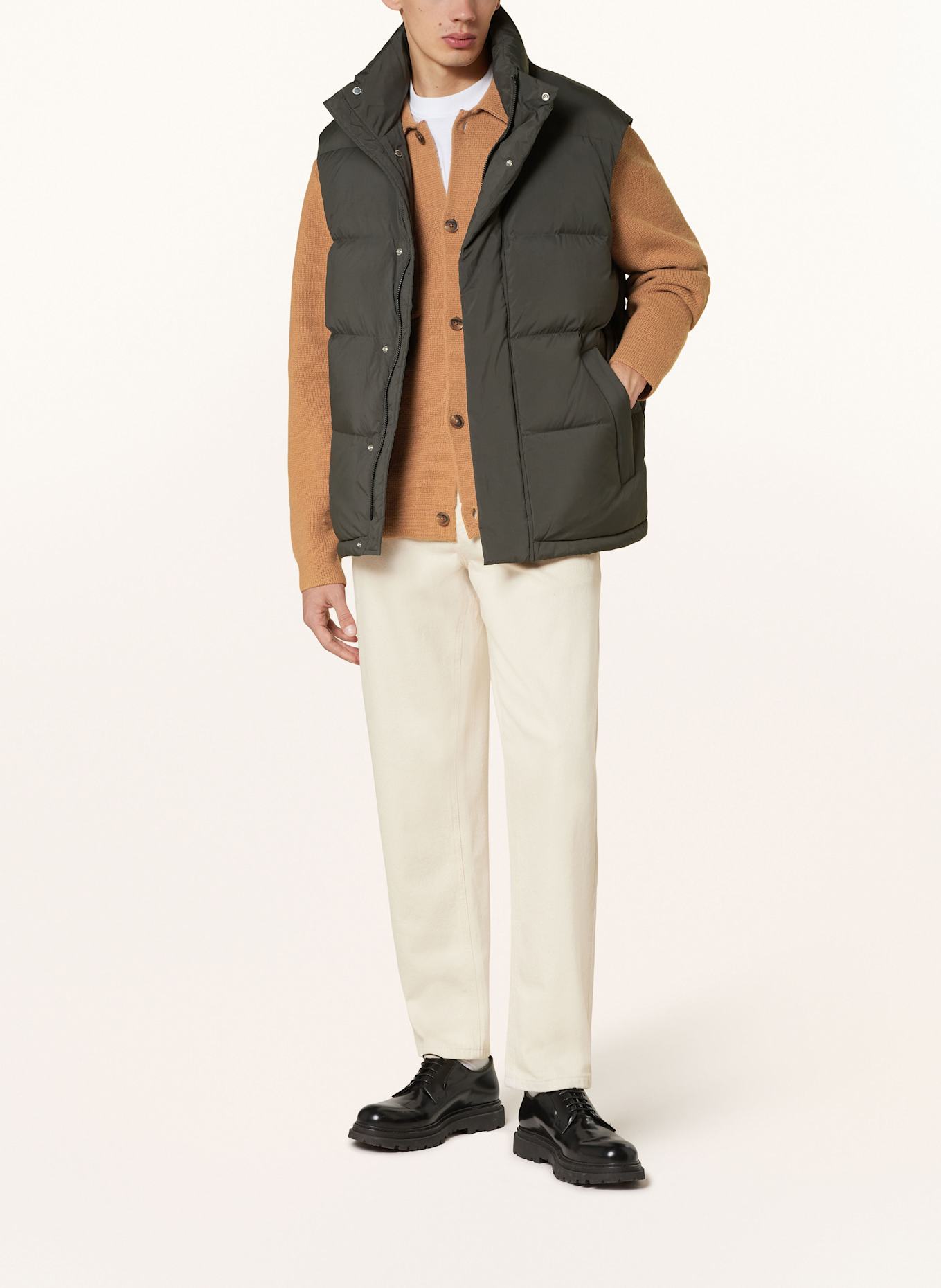 NN.07 Down vest MATTHEW, Color: KHAKI (Image 2)