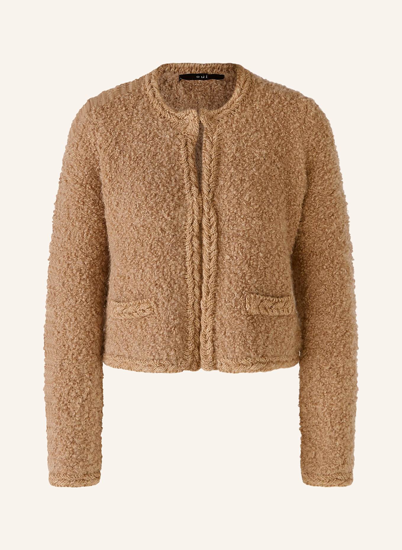 oui Kastenjacke: CAMEL