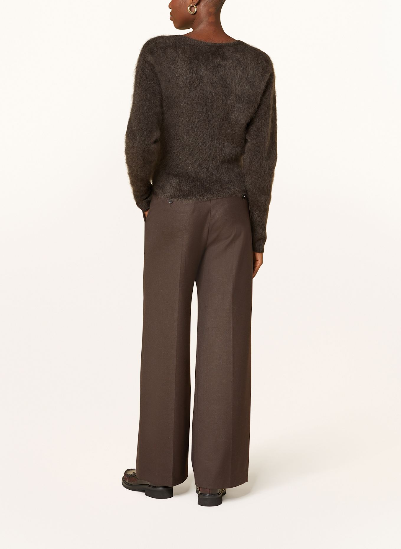 ALMADA LABEL Cashmere-Pullover ZOE: DUNKELBRAUN