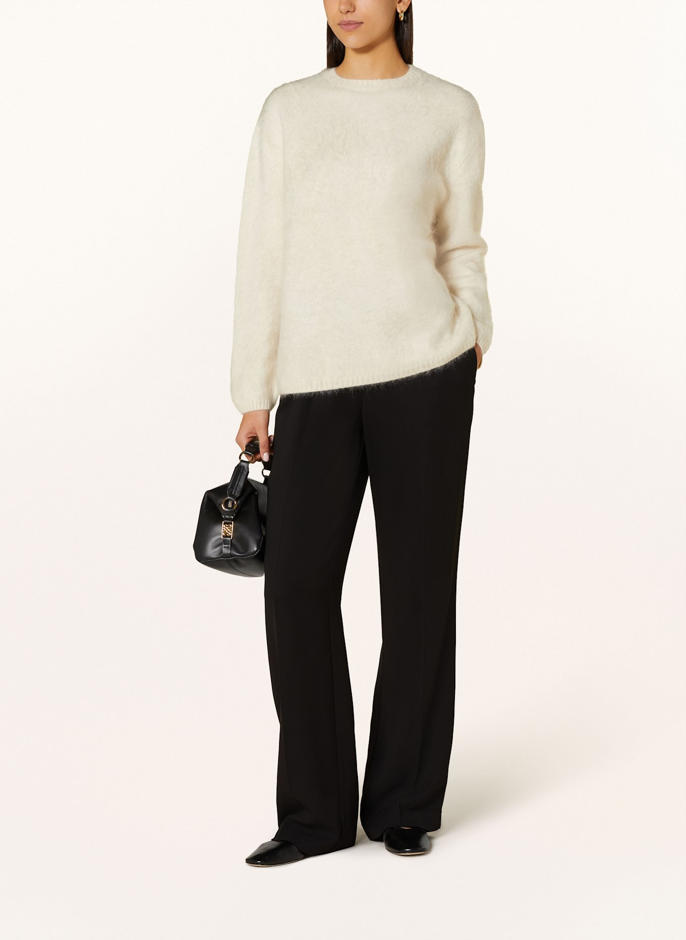 ALMADA LABEL Pull en cachemire: CRÈME