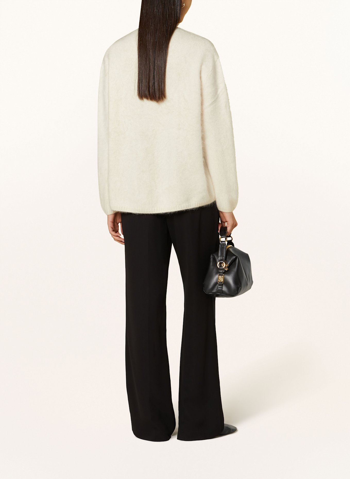 ALMADA LABEL Pull en cachemire: CRÈME