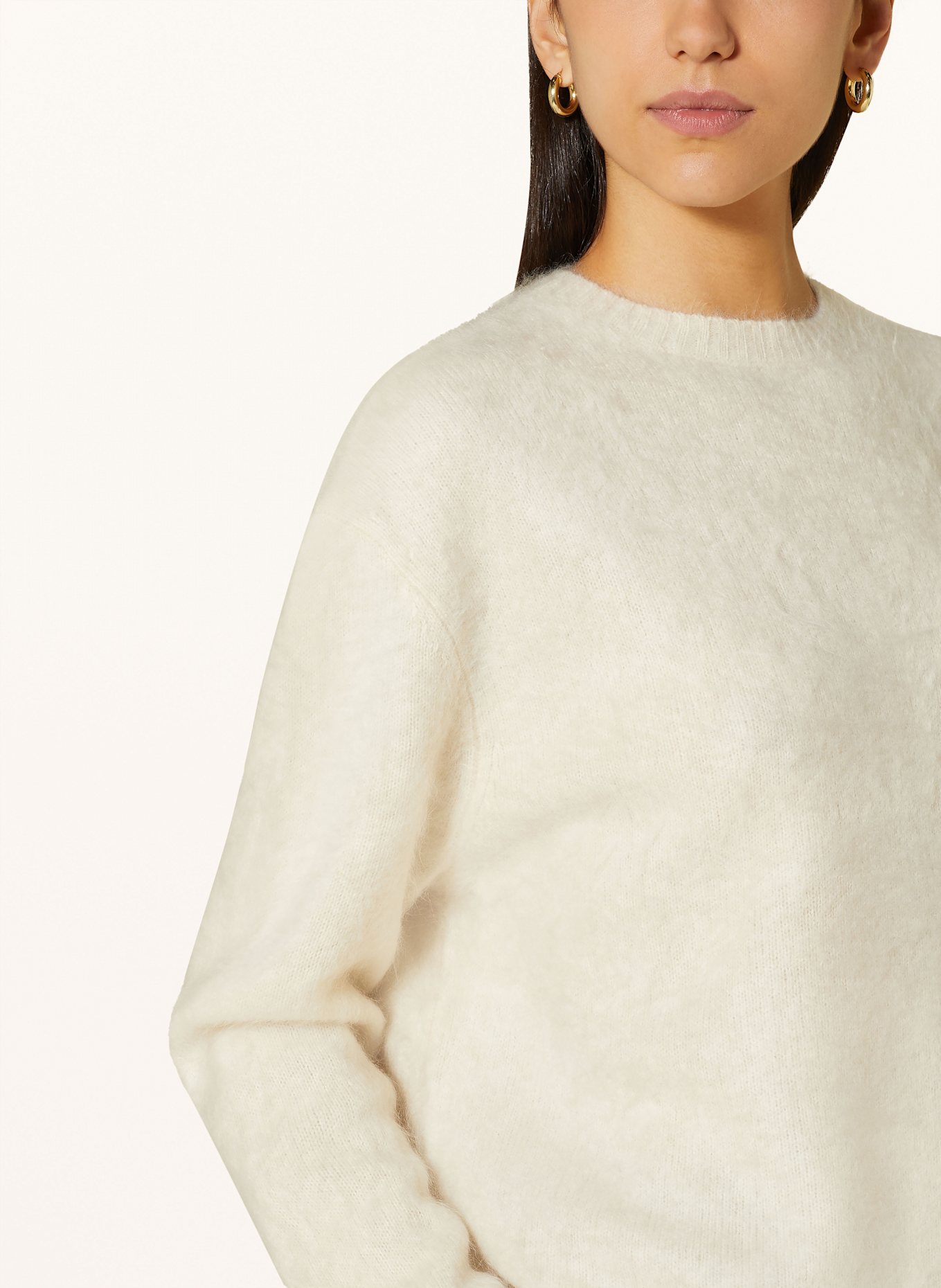 ALMADA LABEL Pull en cachemire: CRÈME