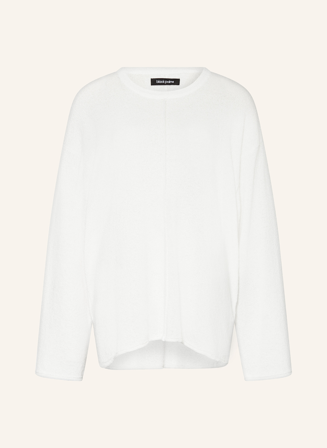 black palms Oversized-Pullover SCHUELI: WEISS