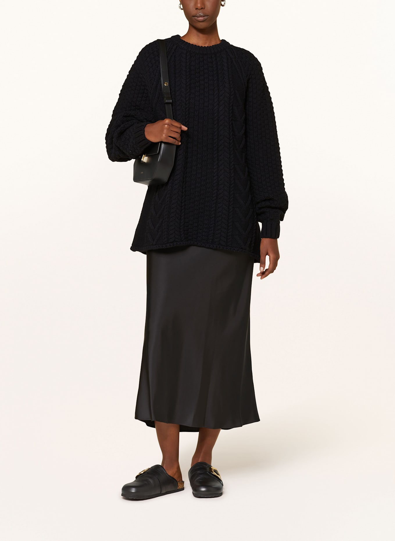 black palms Pullover KARLINA: SCHWARZ