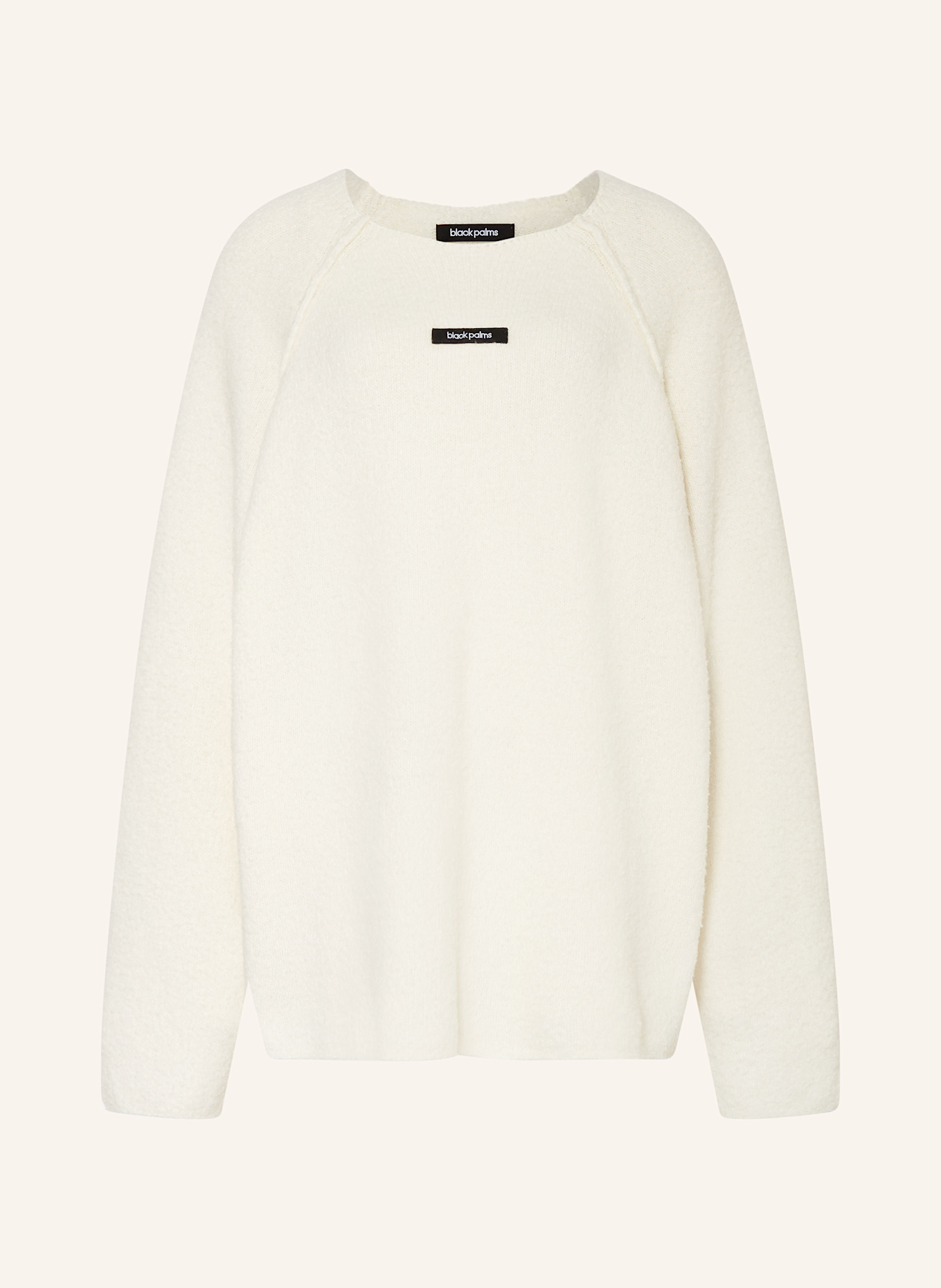black palms Oversized trui MAEXIN: CRÈME