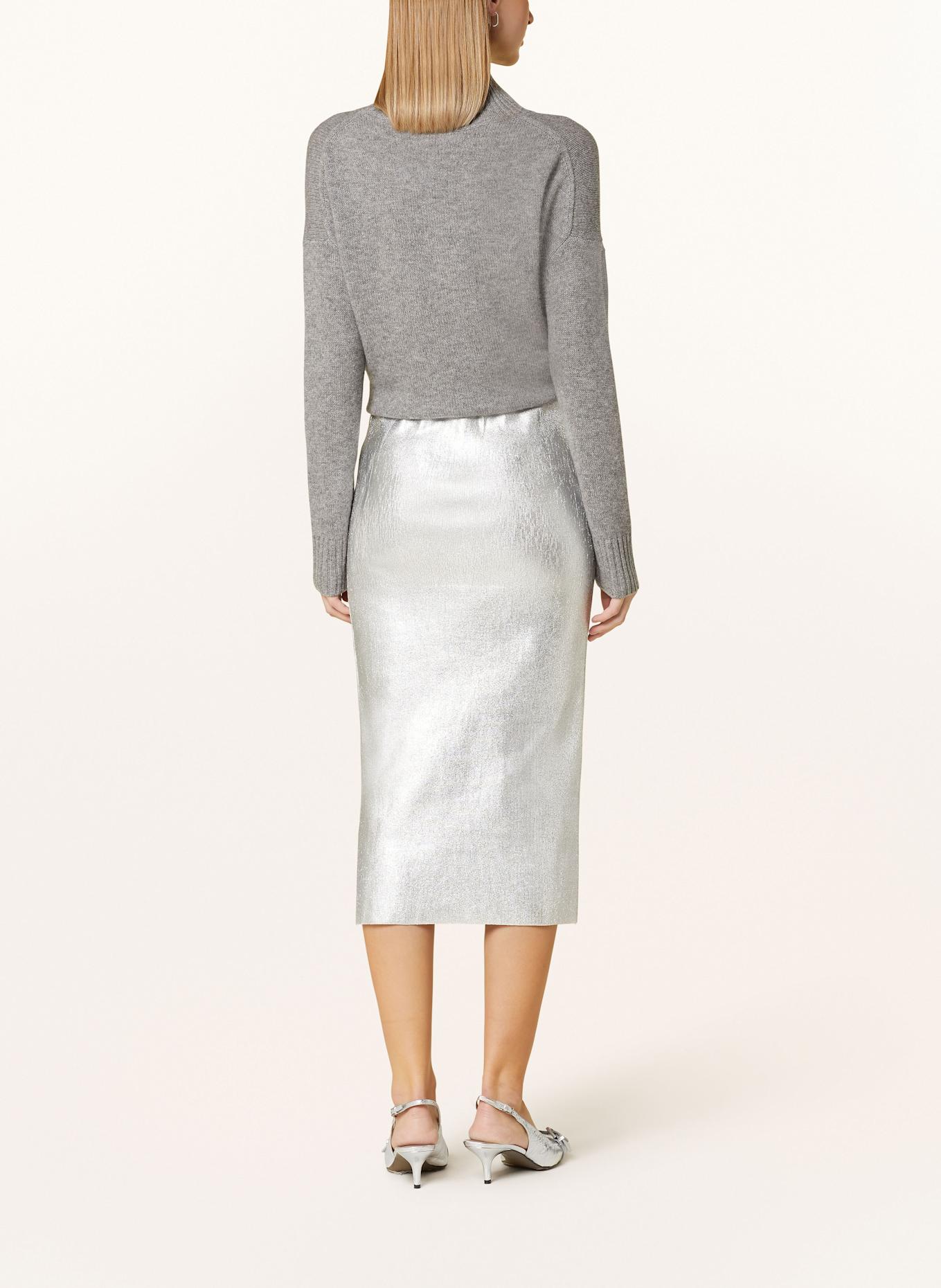 Glitter jersey skirt top