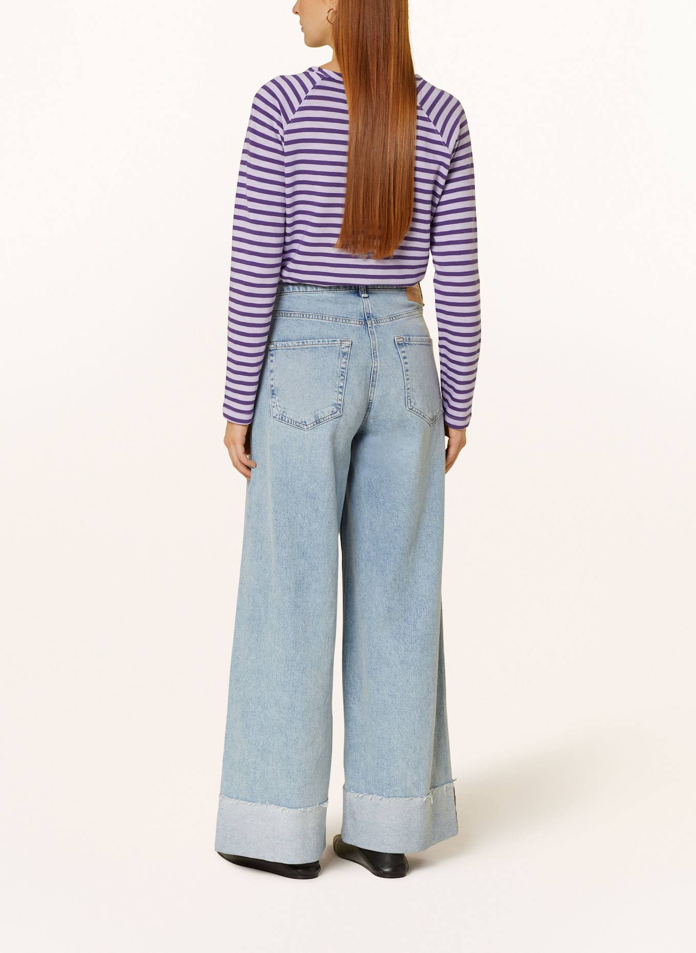 Smith & Soul Long sleeve shirt: LIGHT PURPLE/ DARK PURPLE