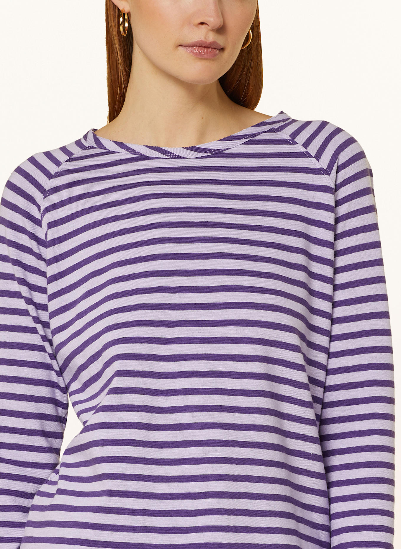 Smith & Soul Long sleeve shirt: LIGHT PURPLE/ DARK PURPLE