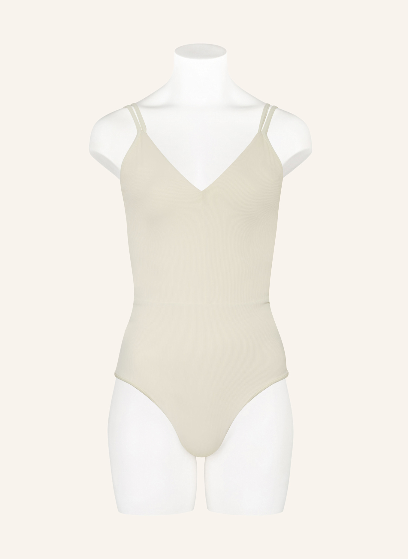MYMARINI VACATIONBODY SWIM APPAREL swimsuit with UV protection 50+: ECRU
