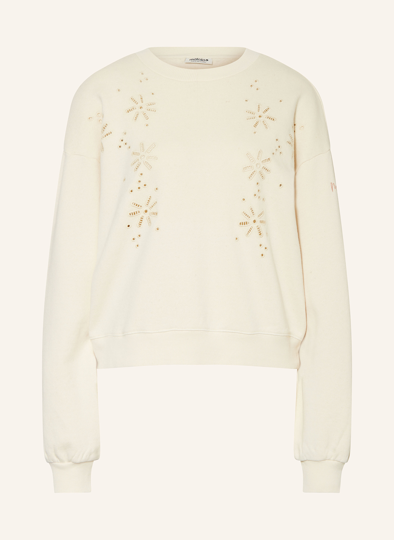 maloja Sweatshirt in nude
